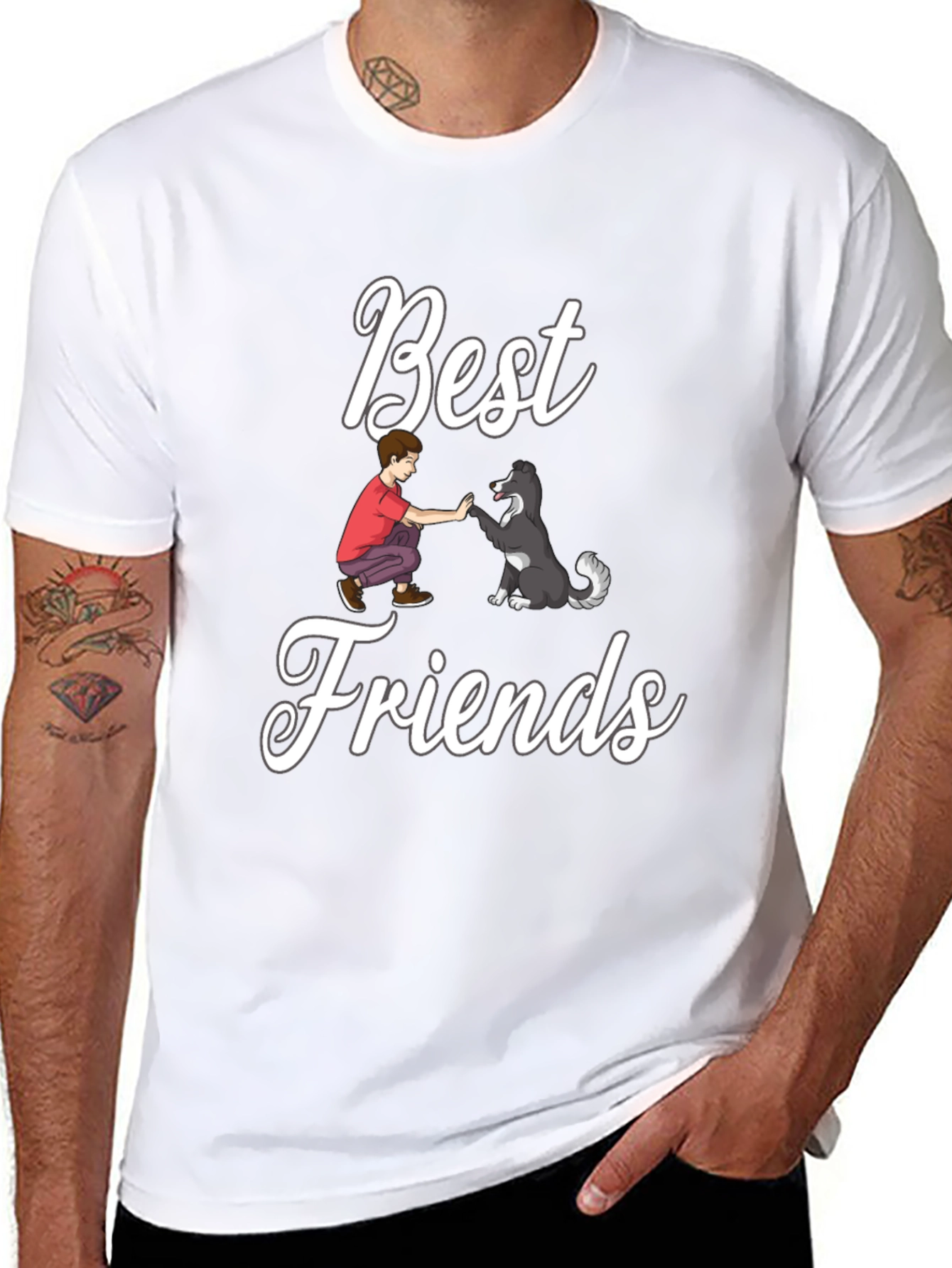 Best Friends Dog T-Shirt