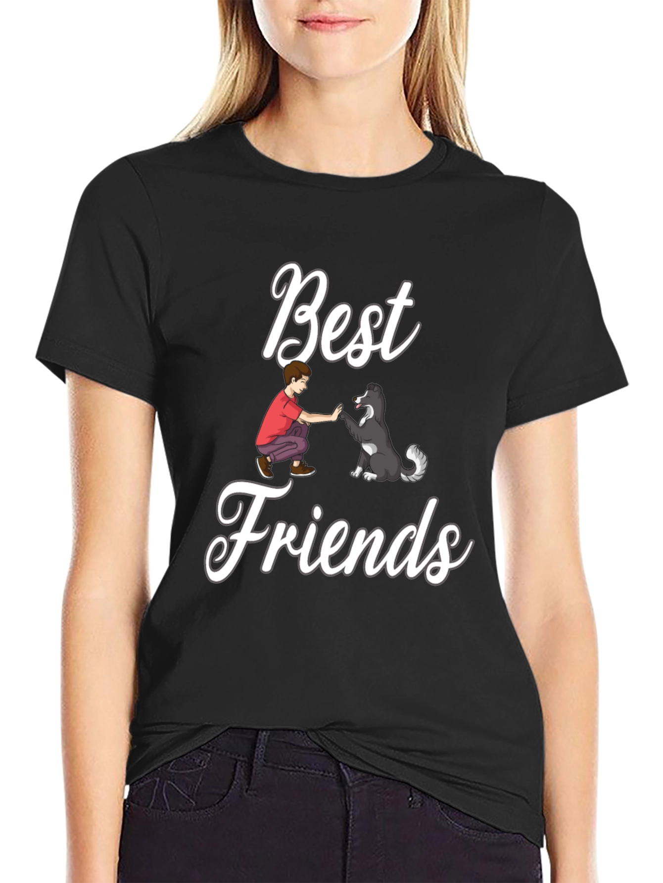 Best Friends Dog T-Shirt