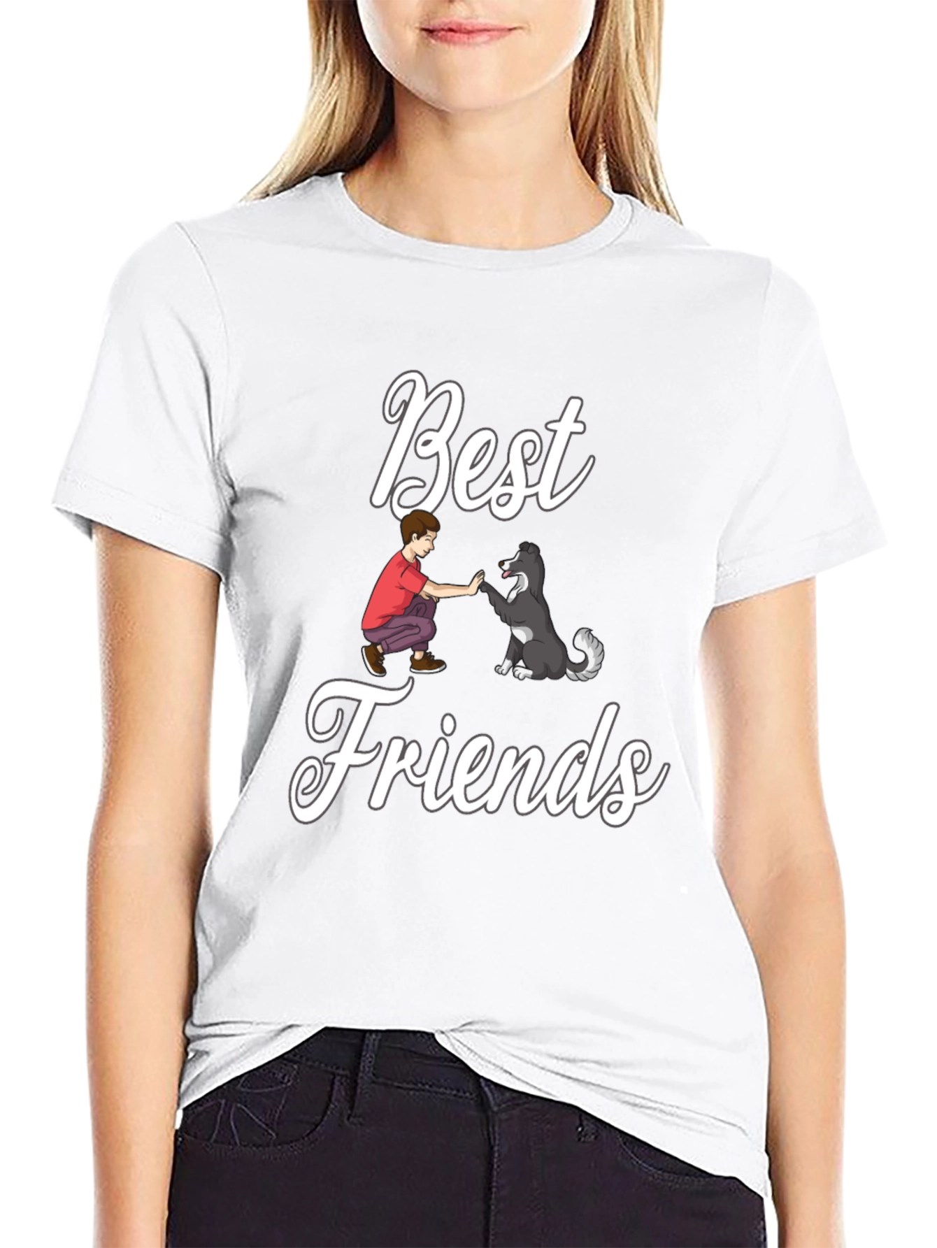 Best Friends Dog T-Shirt