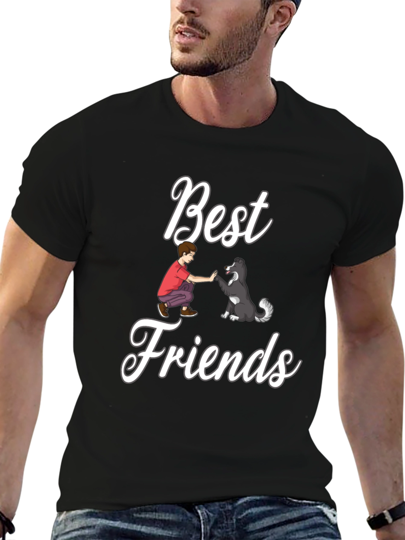 Best Friends Dog T-Shirt