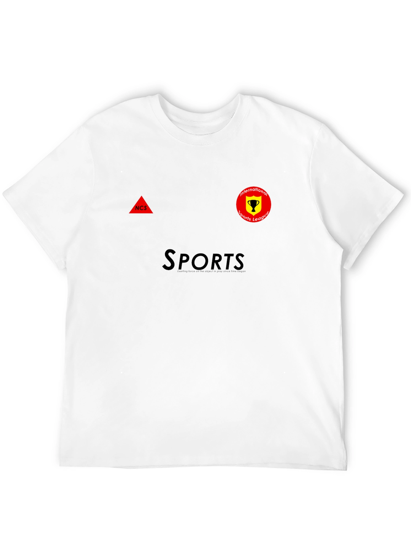 Mens Black Sports Graphic T-Shirt