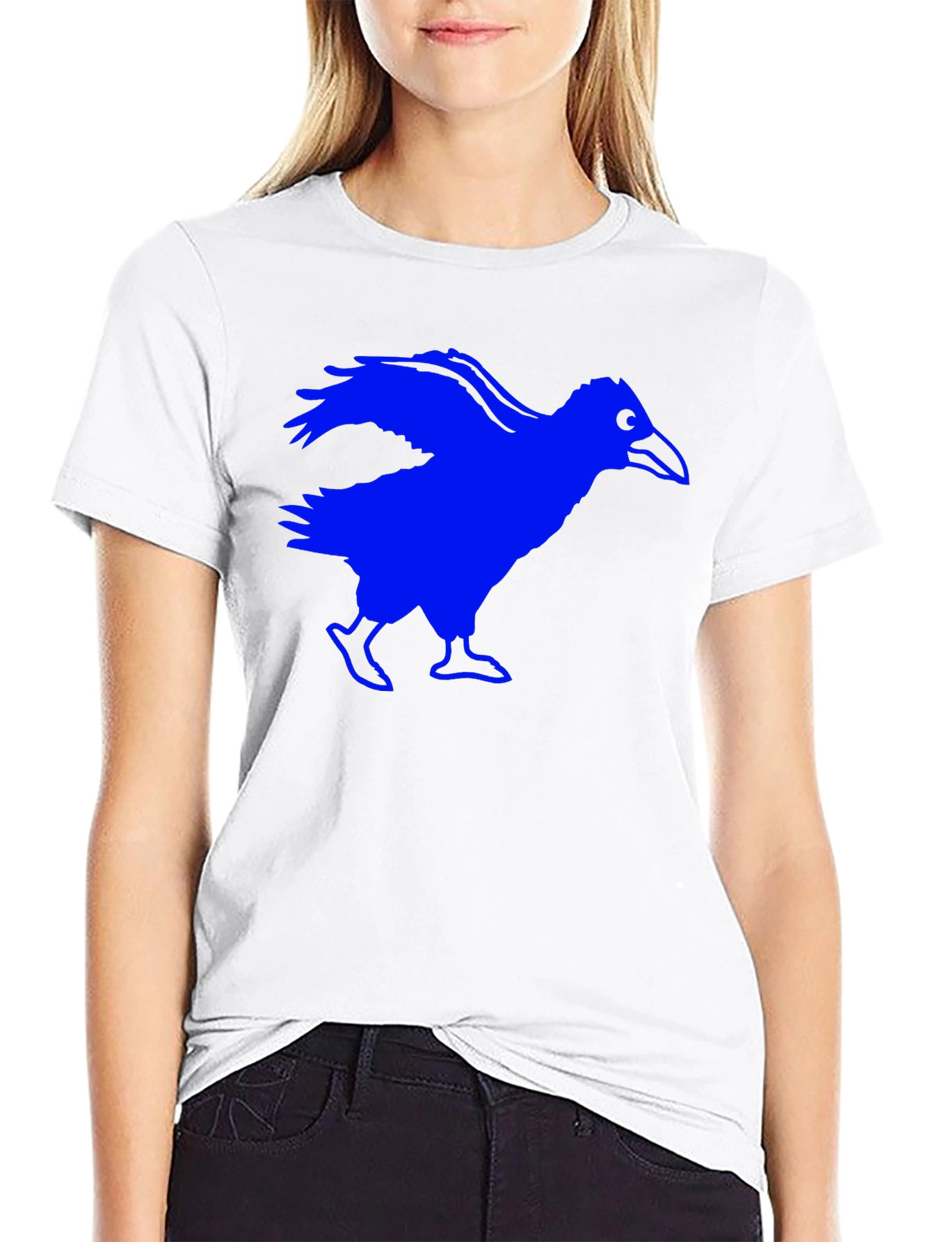 Raven Graphic Tee - Black T-Shirt