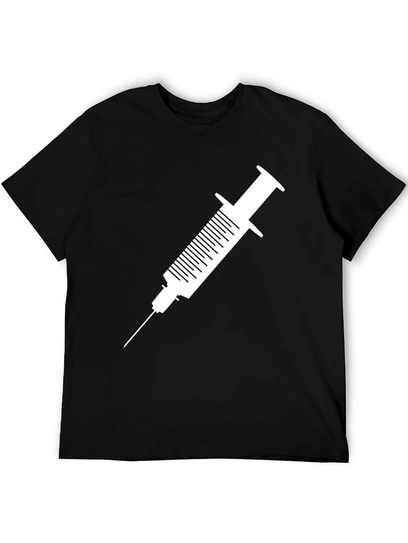 Syringe Graphic Tee - Unique Medical Humor T-Shirt