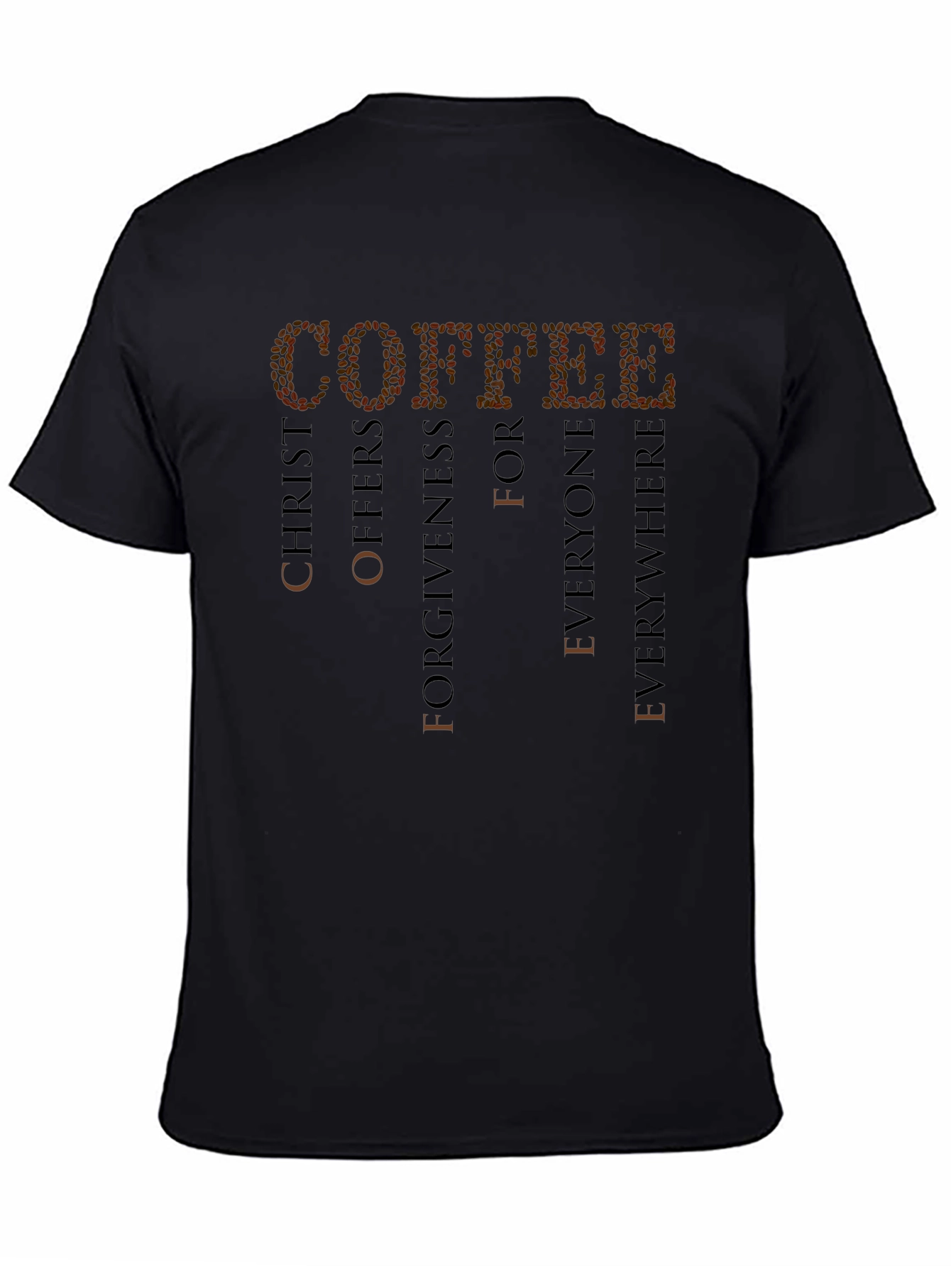 Coffee For Everyone Black T-Shirt