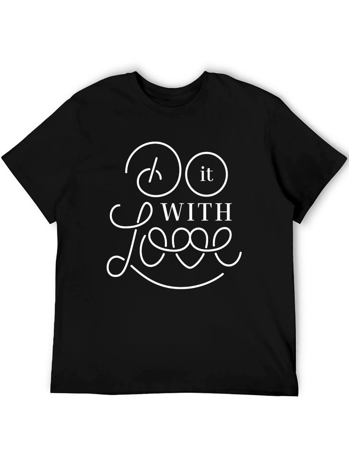 Do It With Love T-Shirt - Black