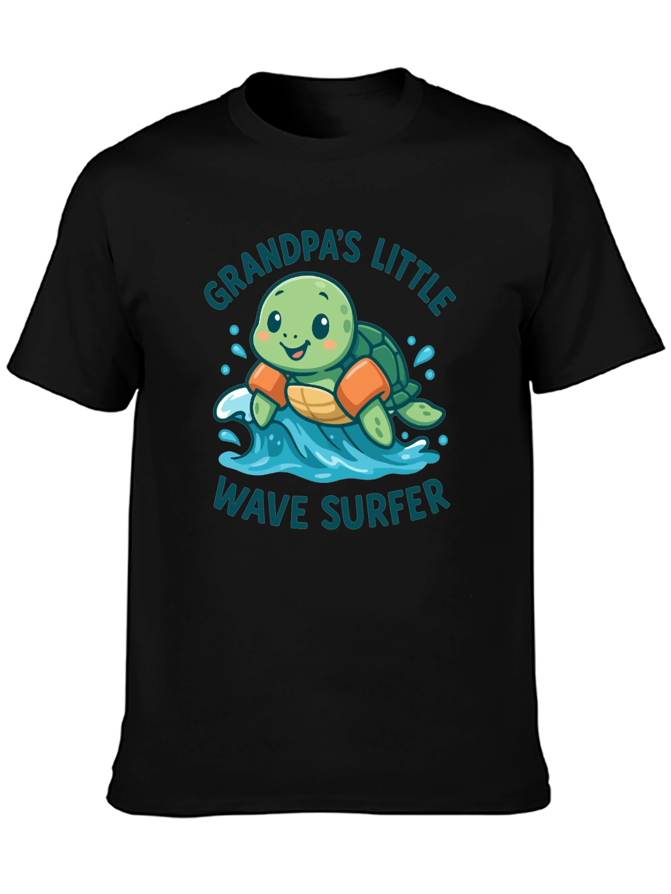 Grandpas Little Wave Surfer T-Shirt