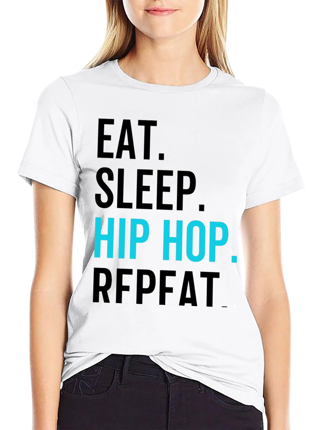 Eat Sleep Hip Hop Repeat T-Shirt