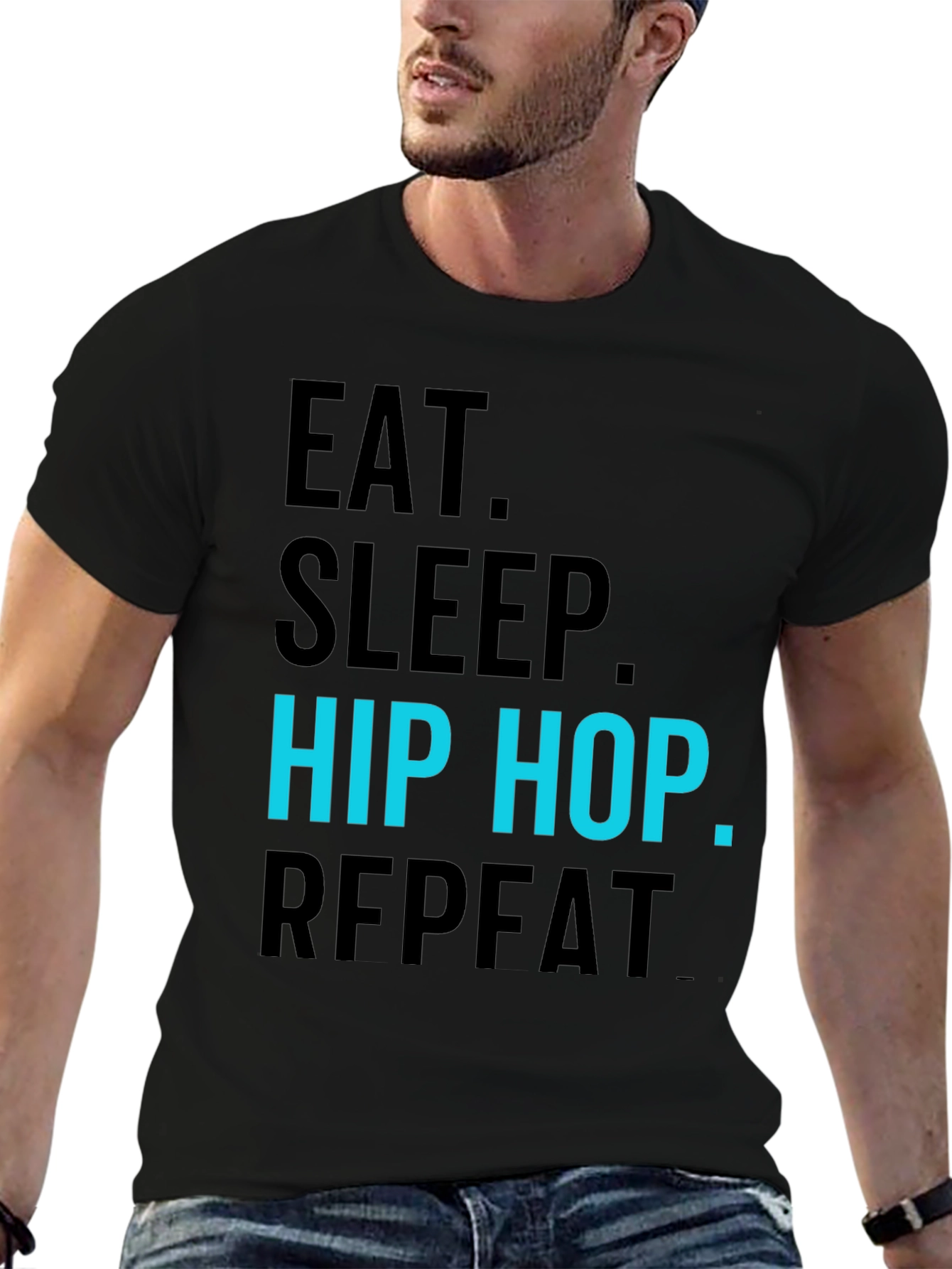 Eat Sleep Hip Hop Repeat T-Shirt