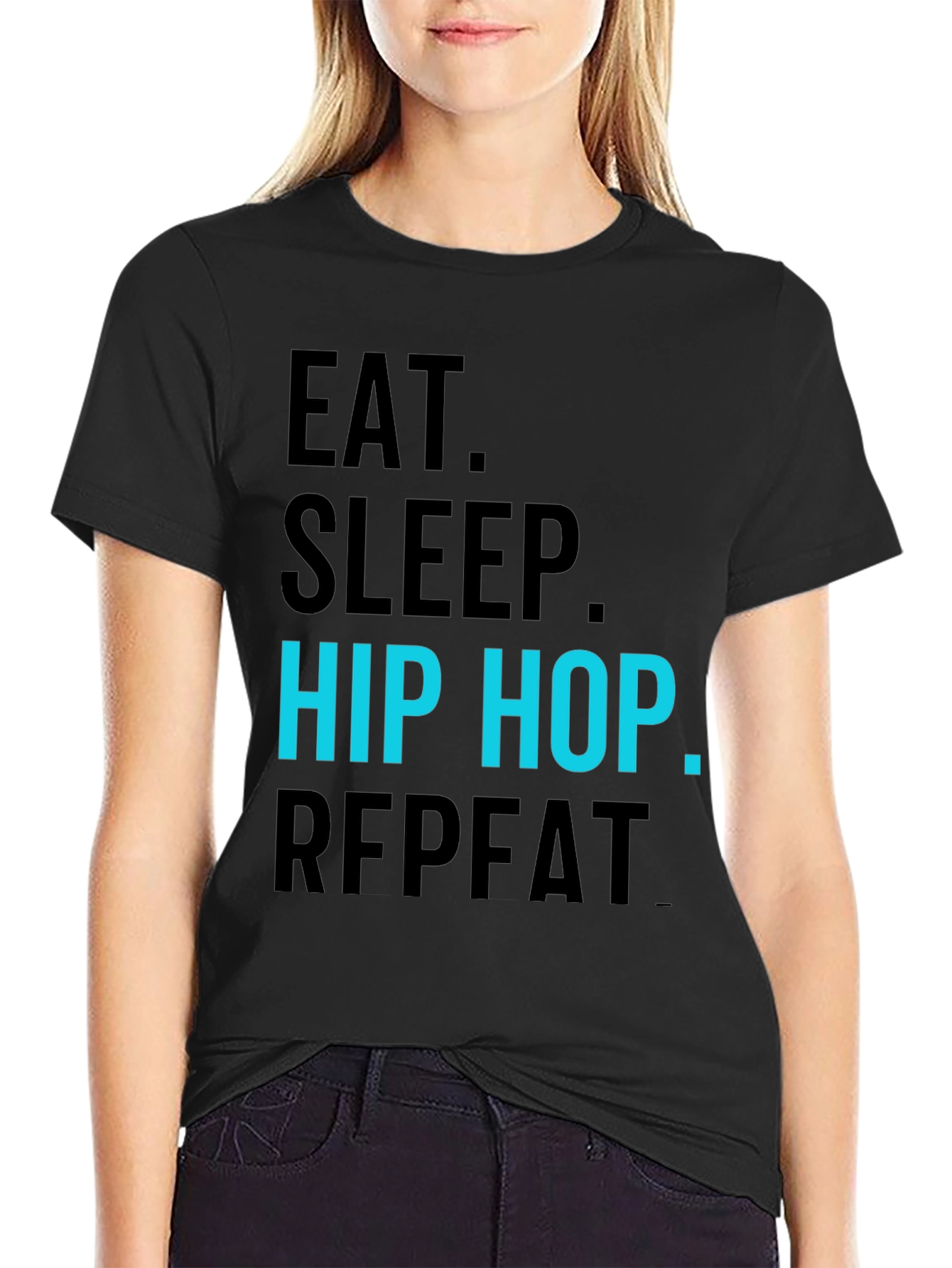 Eat Sleep Hip Hop Repeat T-Shirt