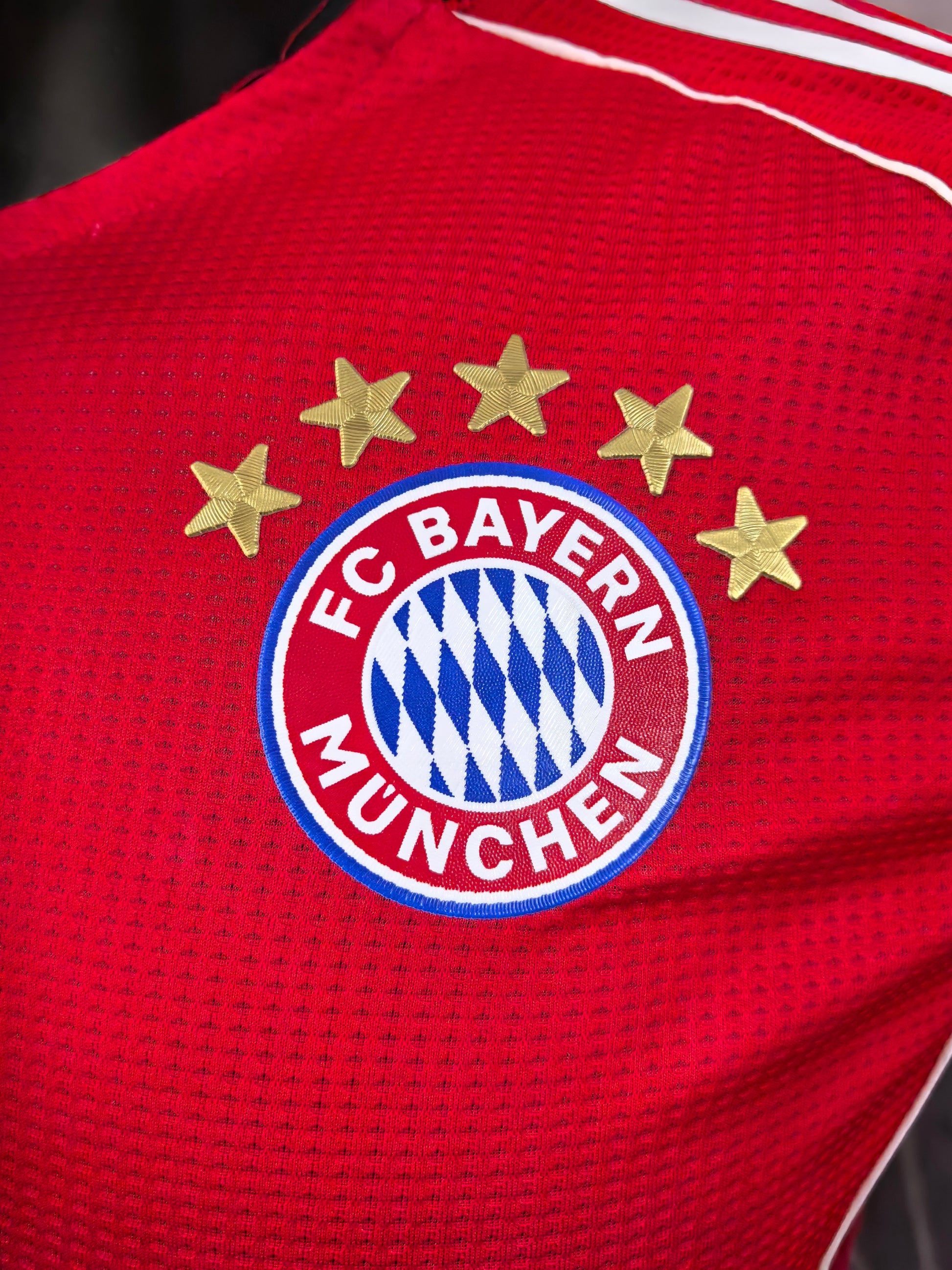 Bayern Munich 25-26 Home Red Player Version Soccer Jersey