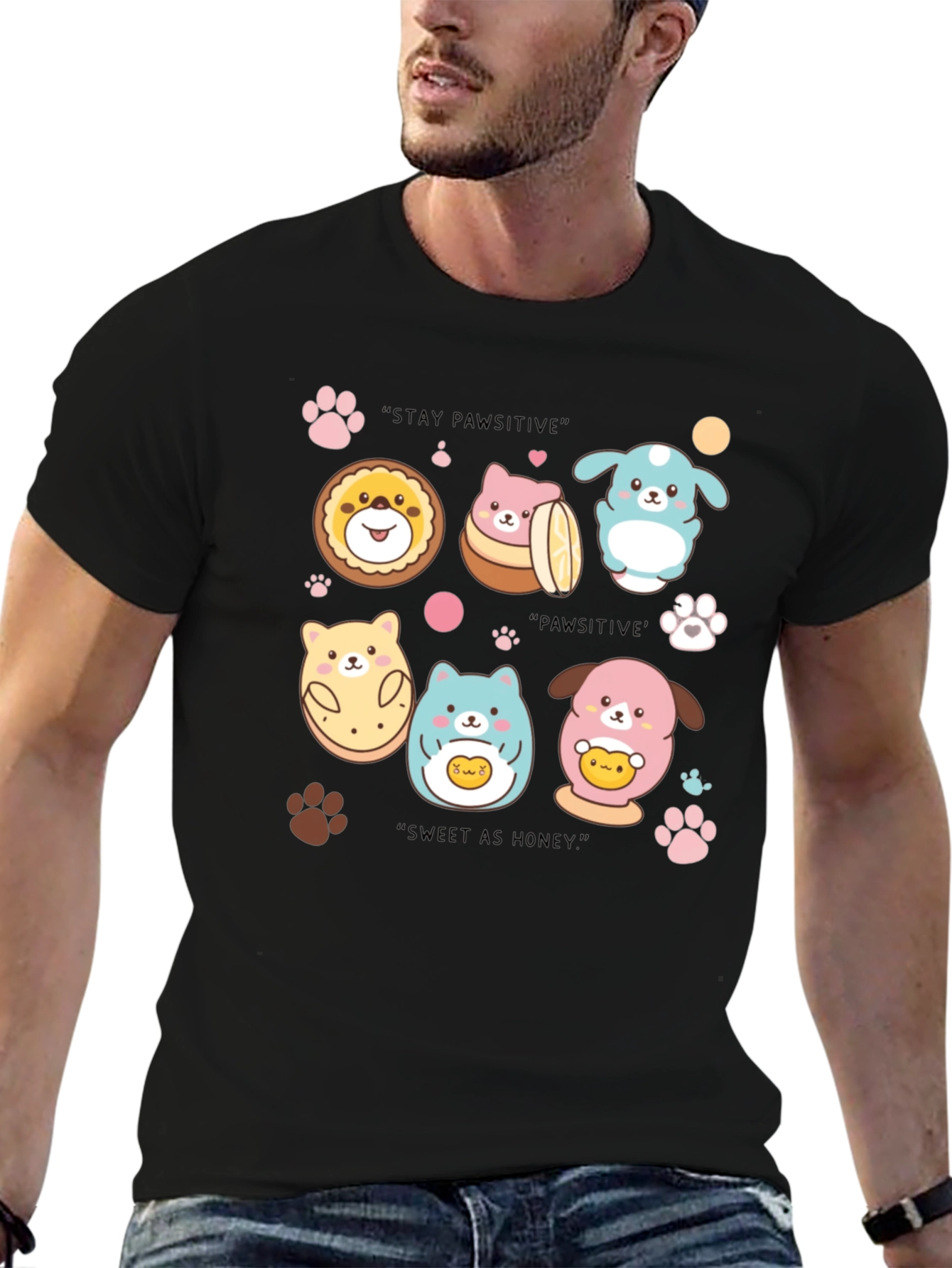 Pawsitive Kawaii T-Shirt