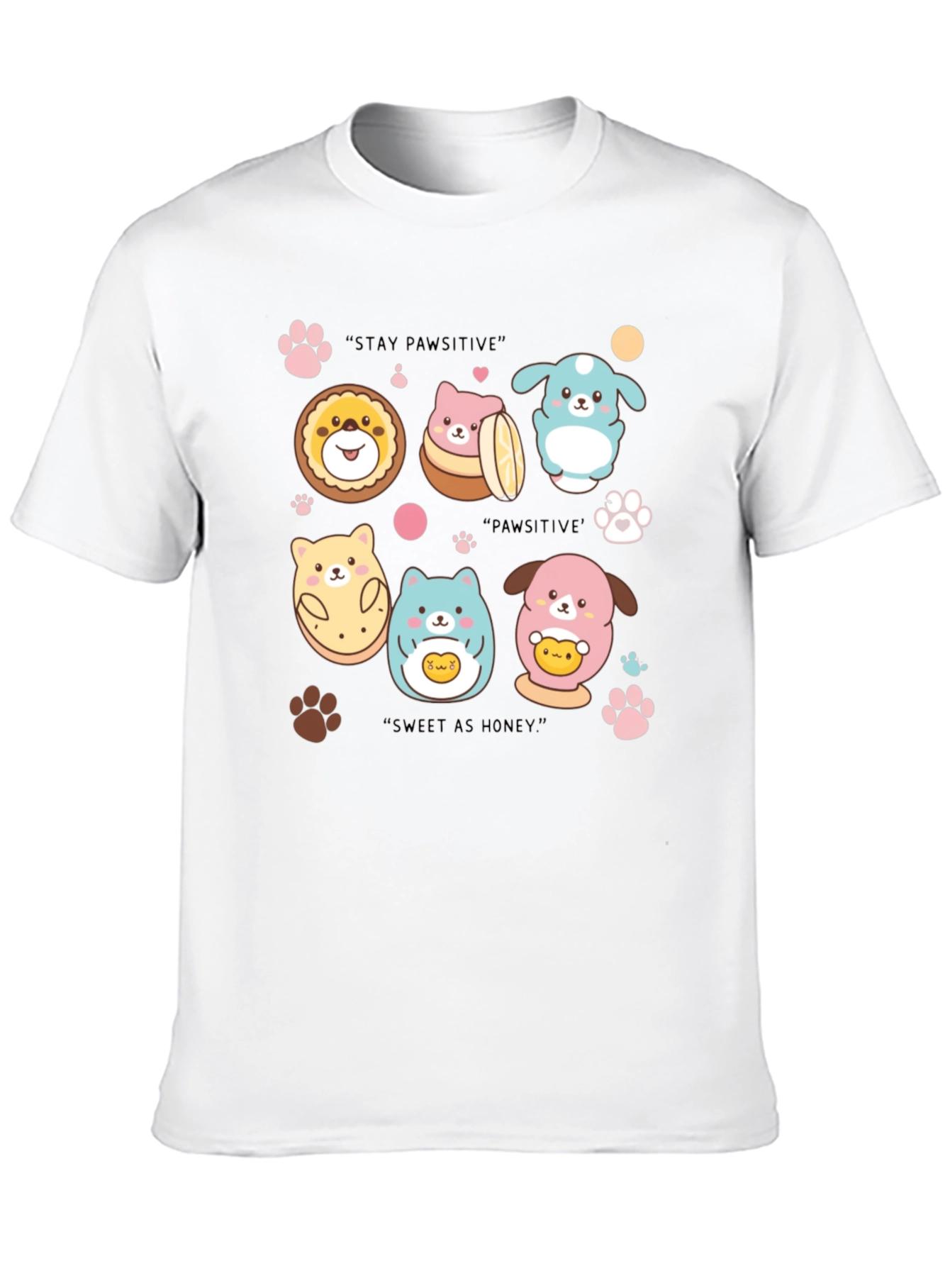 Pawsitive Kawaii T-Shirt
