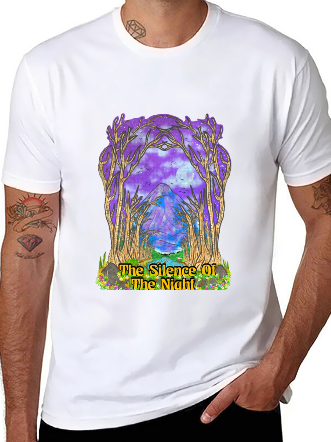 Silence of the Night Graphic Tee
