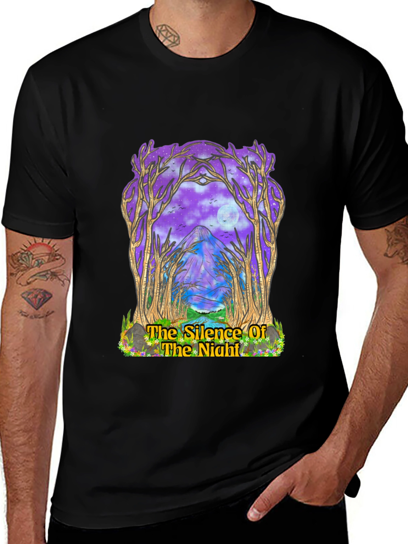 Silence of the Night Graphic Tee