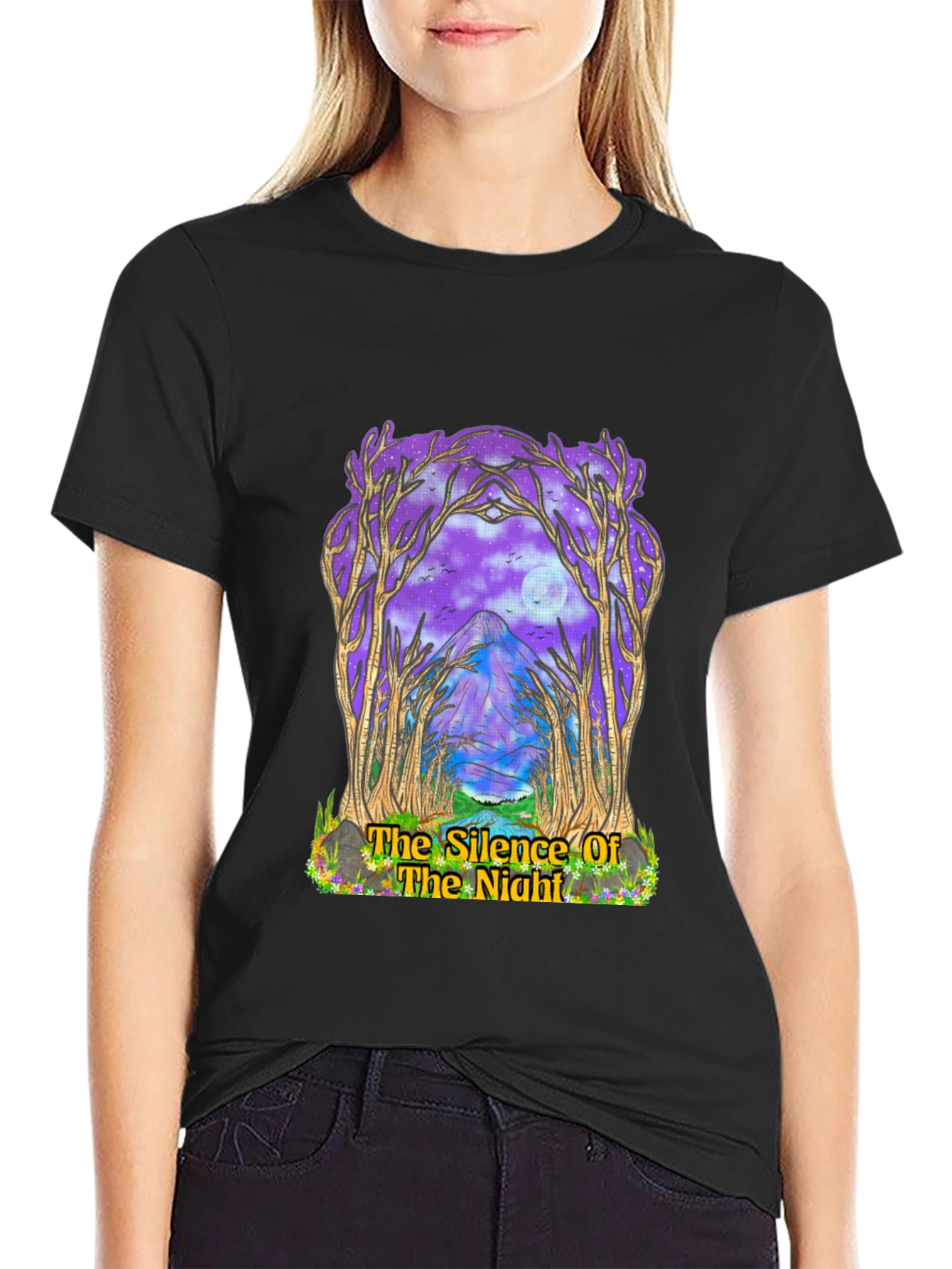 Silence of the Night Graphic Tee