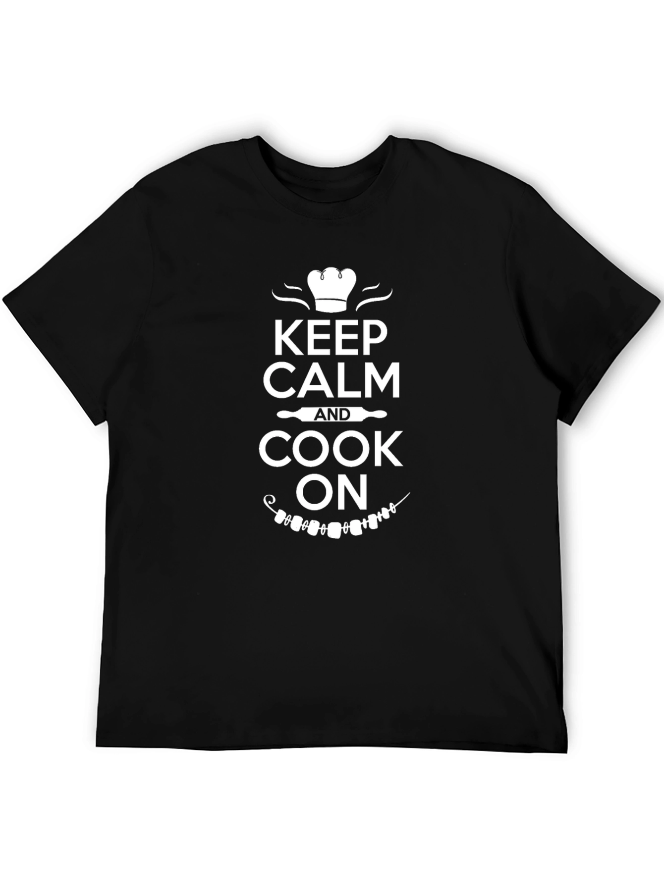 Keep Calm and Cook On Graphic Tee