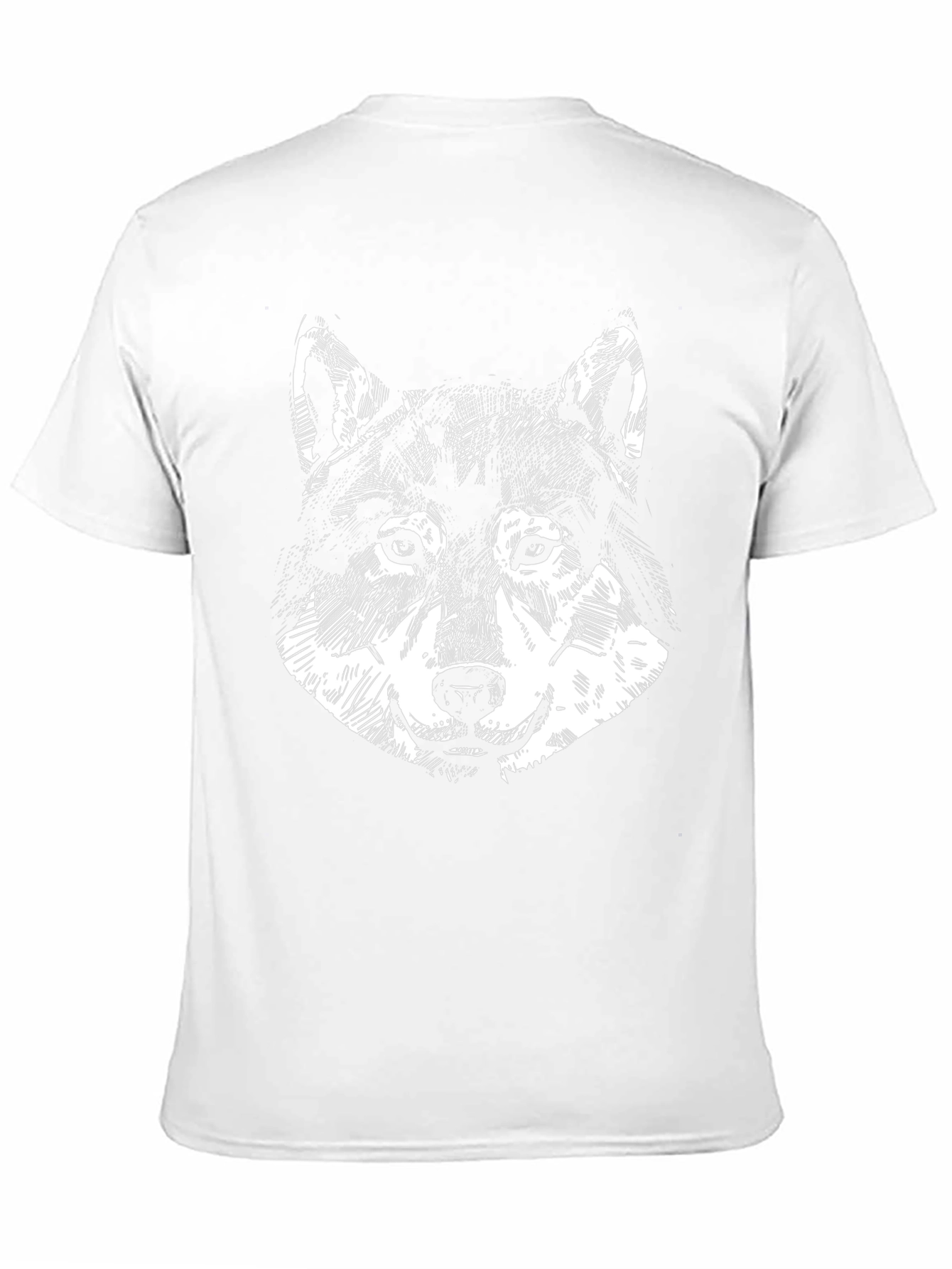 Wolf Graphic Tee - Stylish Black Cotton T-Shirt