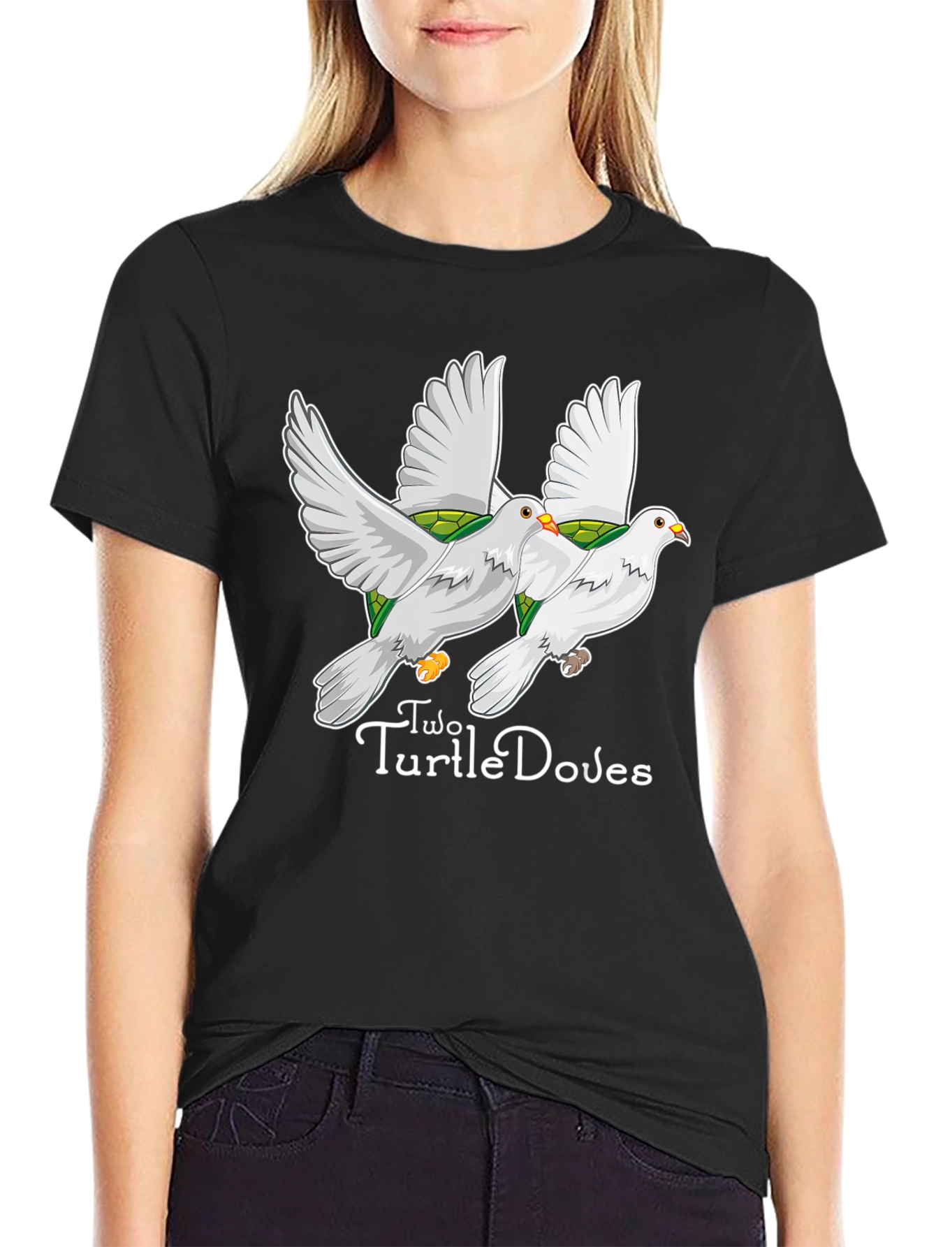 Two Turtle Doves Graphic T-Shirt