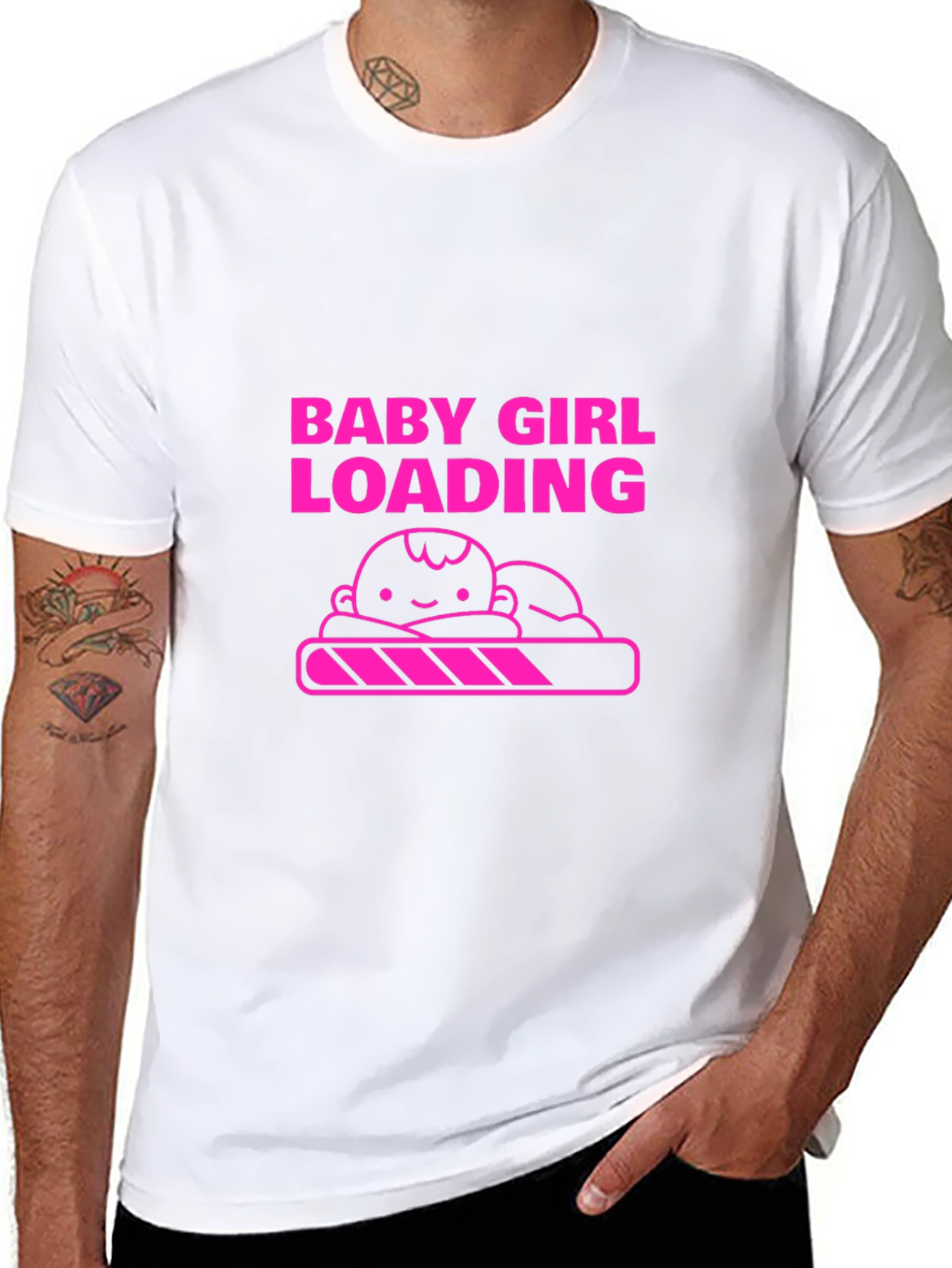 Baby Girl Loading - Unisex T-Shirt