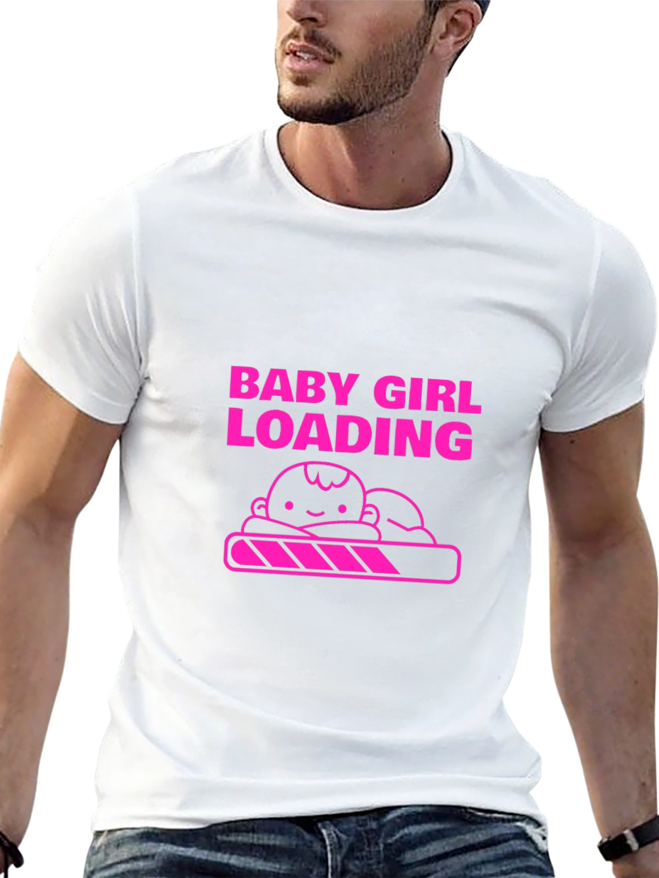 Baby Girl Loading - Unisex T-Shirt