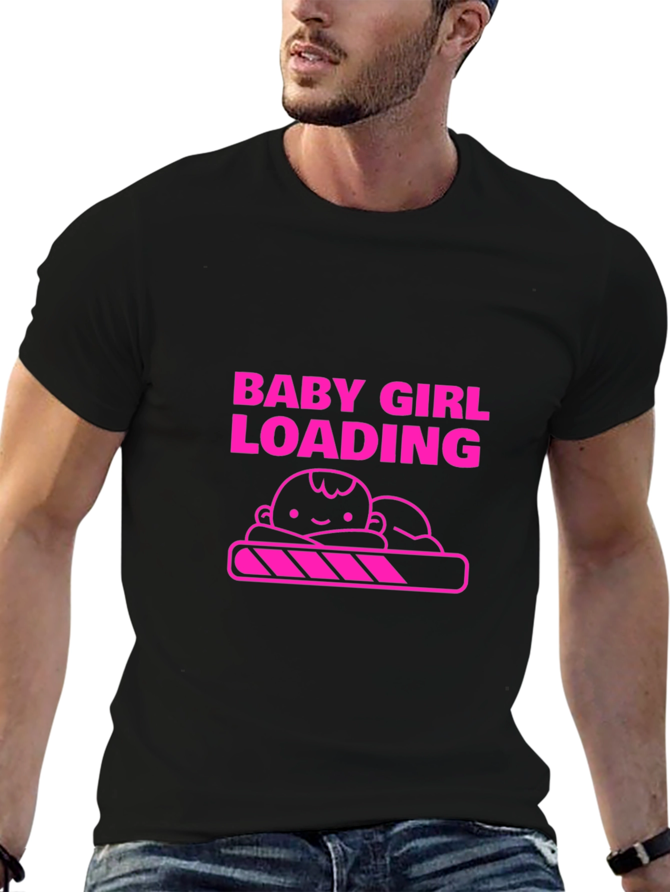 Baby Girl Loading - Unisex T-Shirt