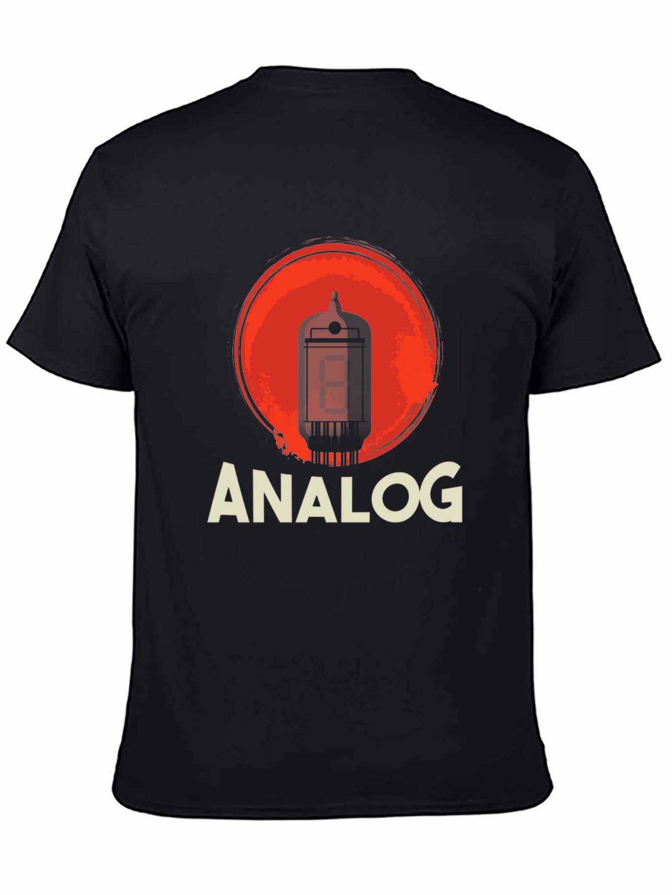 Analog Tube Amplifier Black T-Shirt