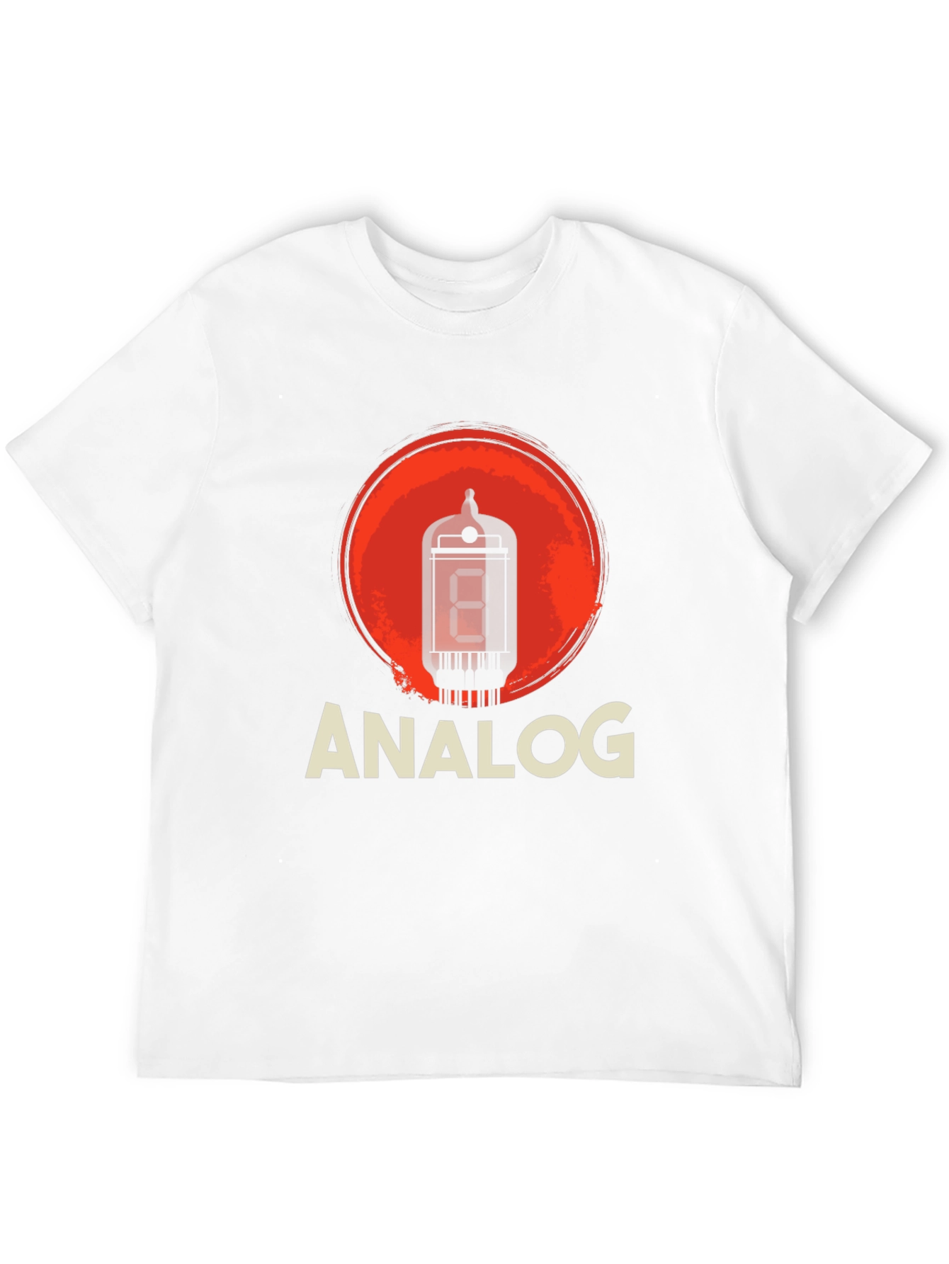 Analog Tube Amplifier Black T-Shirt