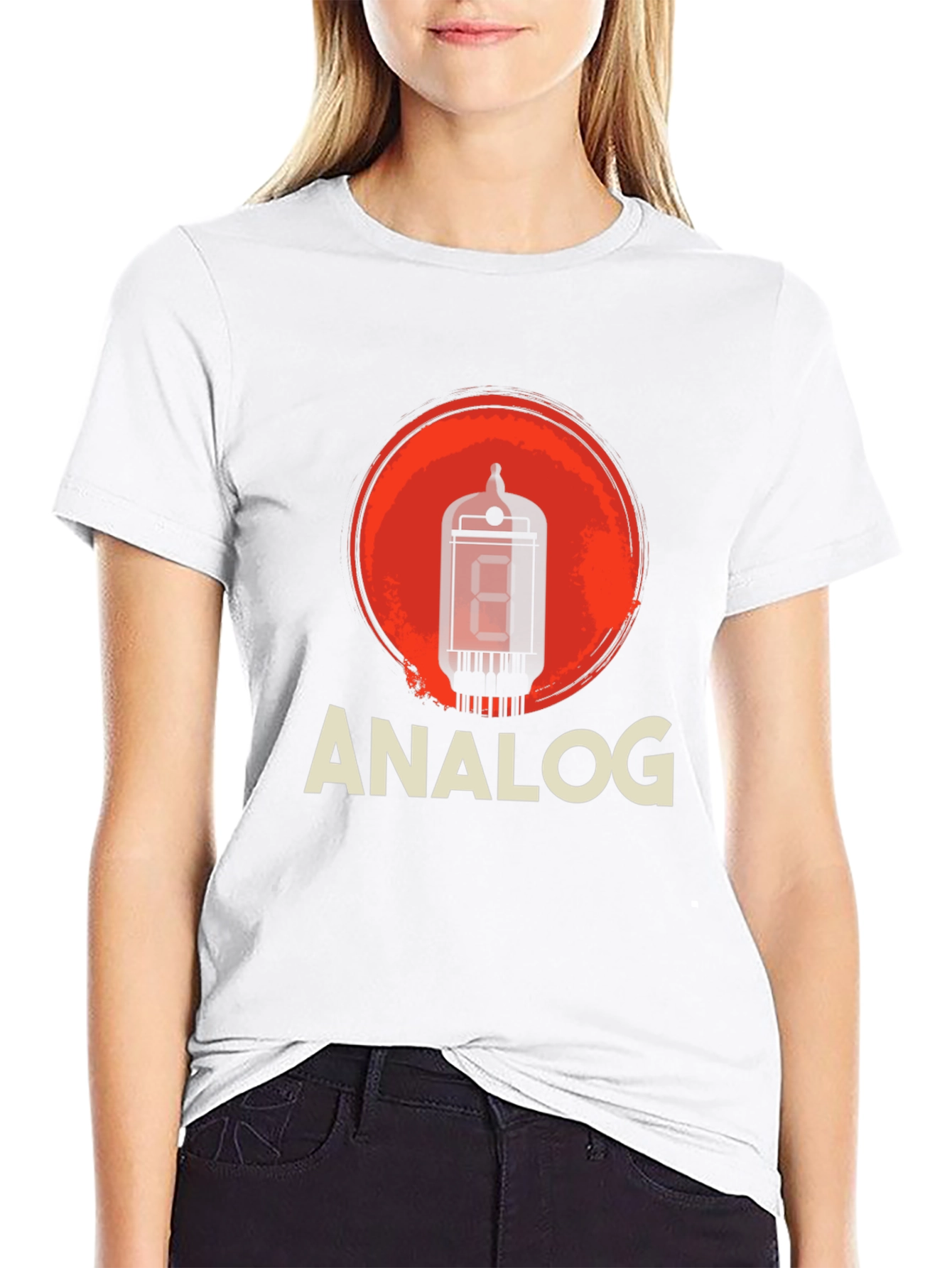 Analog Tube Amplifier Black T-Shirt