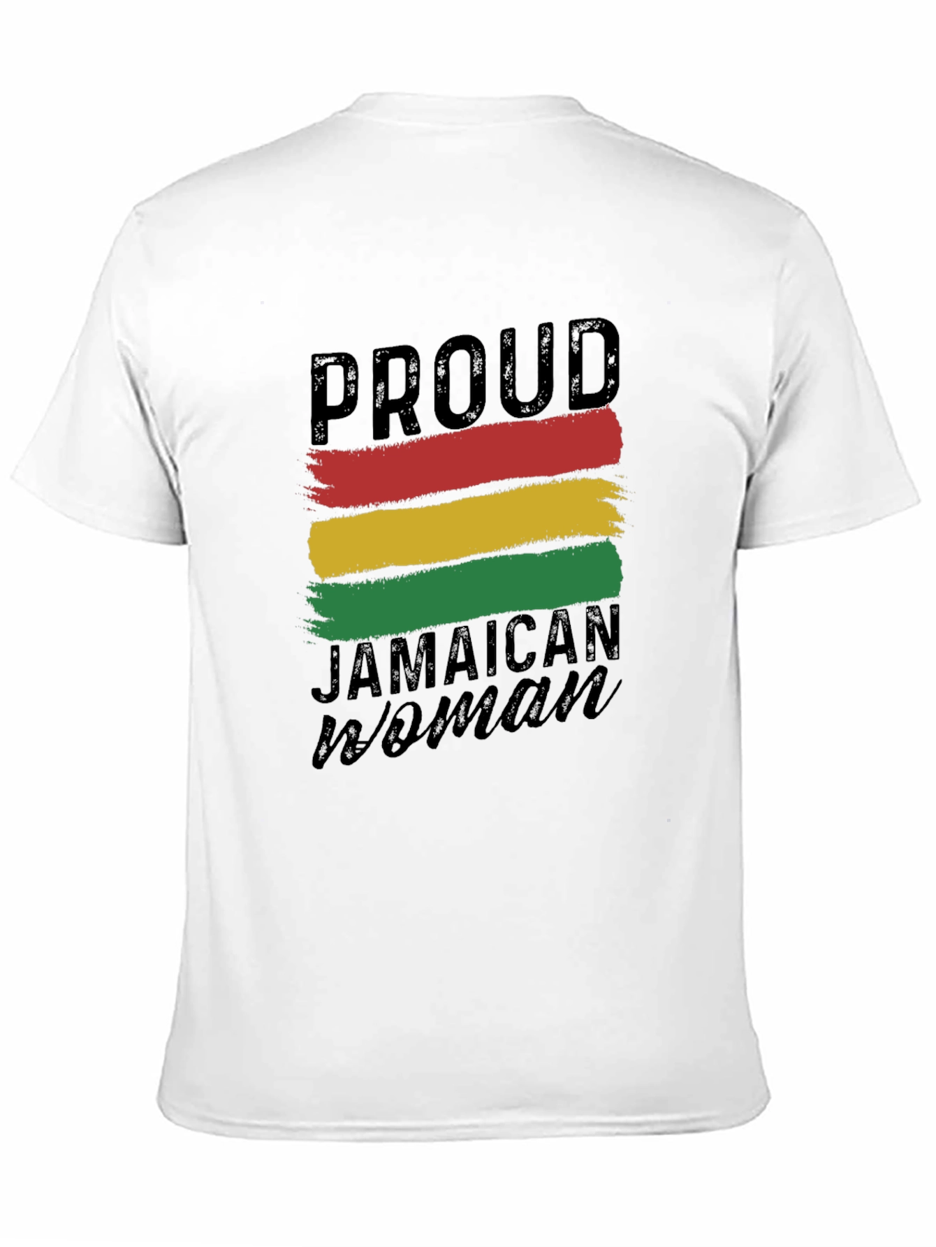 Proud Jamaican Woman T-Shirt - Black