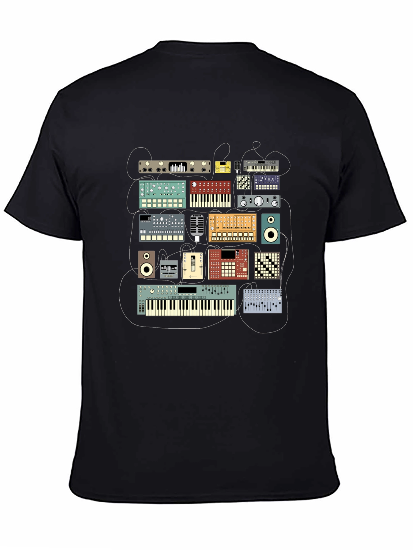 Synth Studio T-Shirt - Musician Graphic Tee