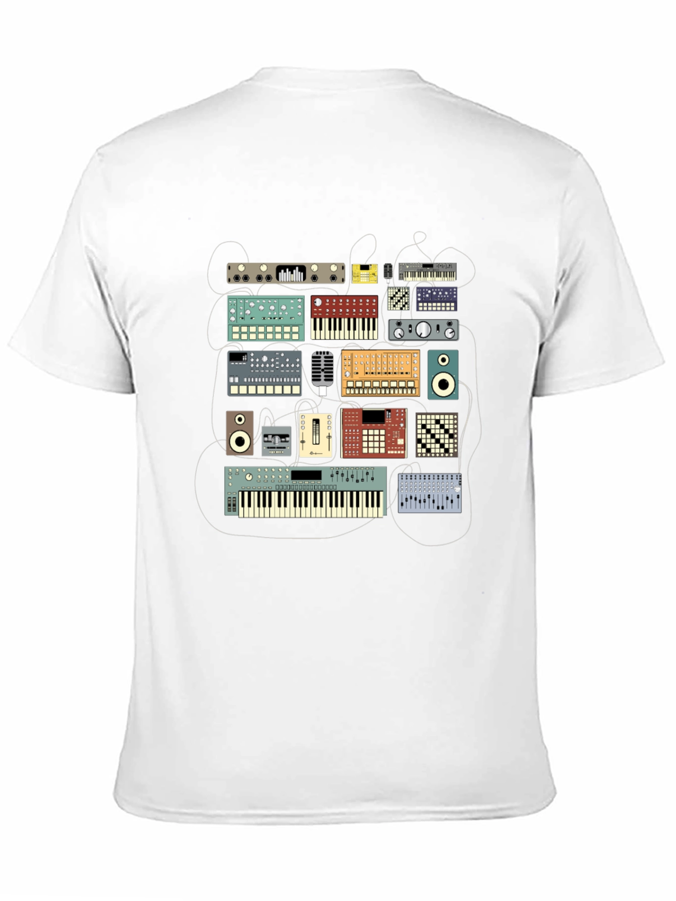 Synth Studio T-Shirt - Musician Graphic Tee