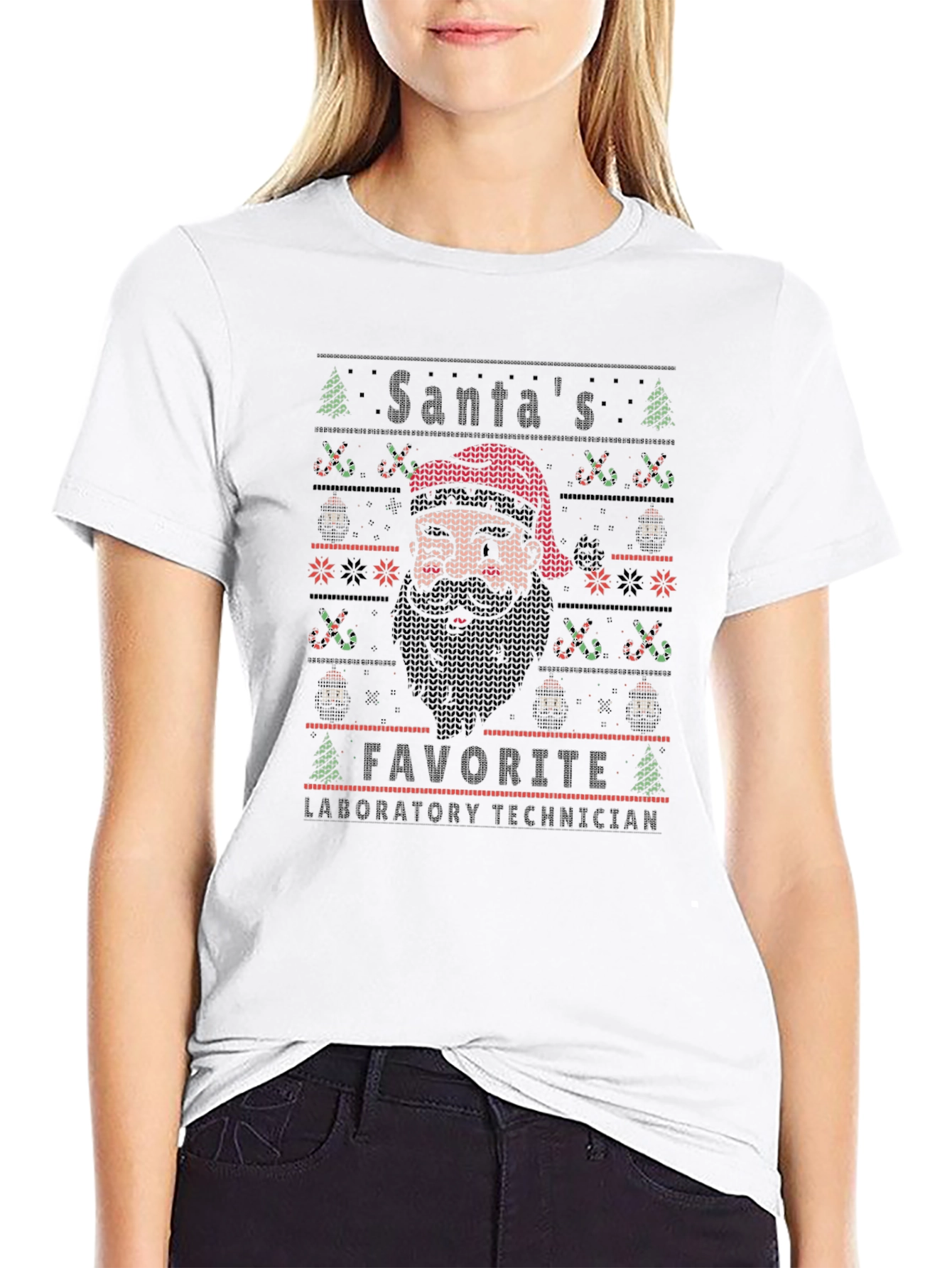 Santas Favorite Laboratory Technician T-Shirt