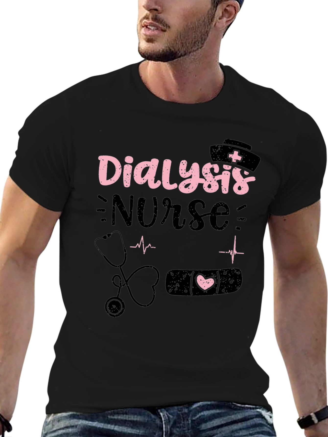 Dialysis Nurse Graphic T-Shirt - Medical Staff Apparel