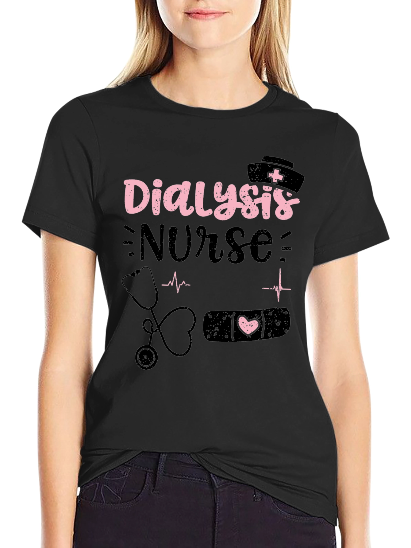 Dialysis Nurse Graphic T-Shirt - Medical Staff Apparel