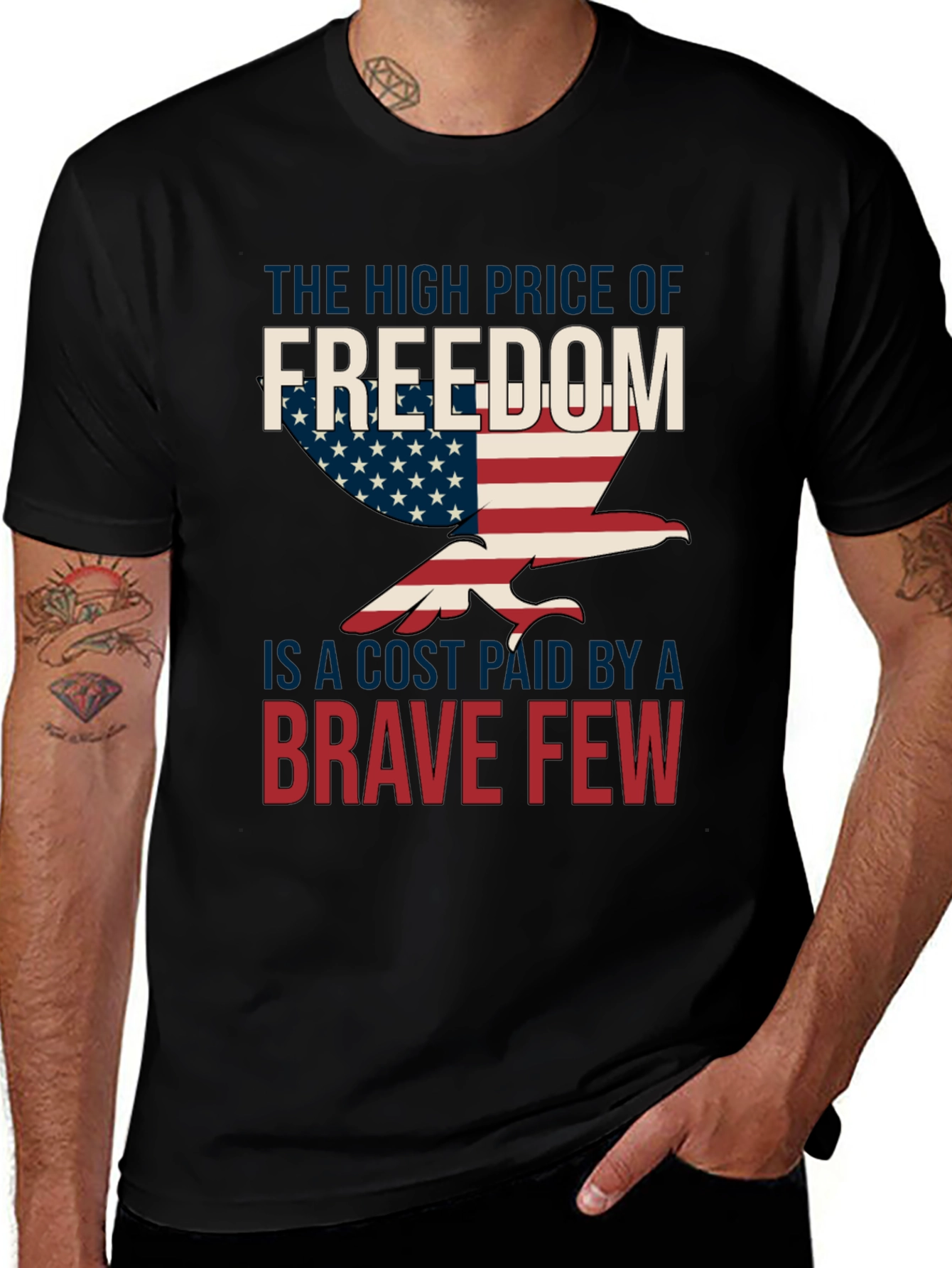 Patriotic Eagle Freedom T-Shirt