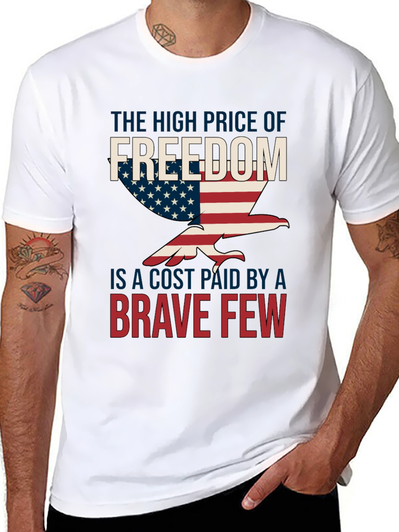 Patriotic Eagle Freedom T-Shirt