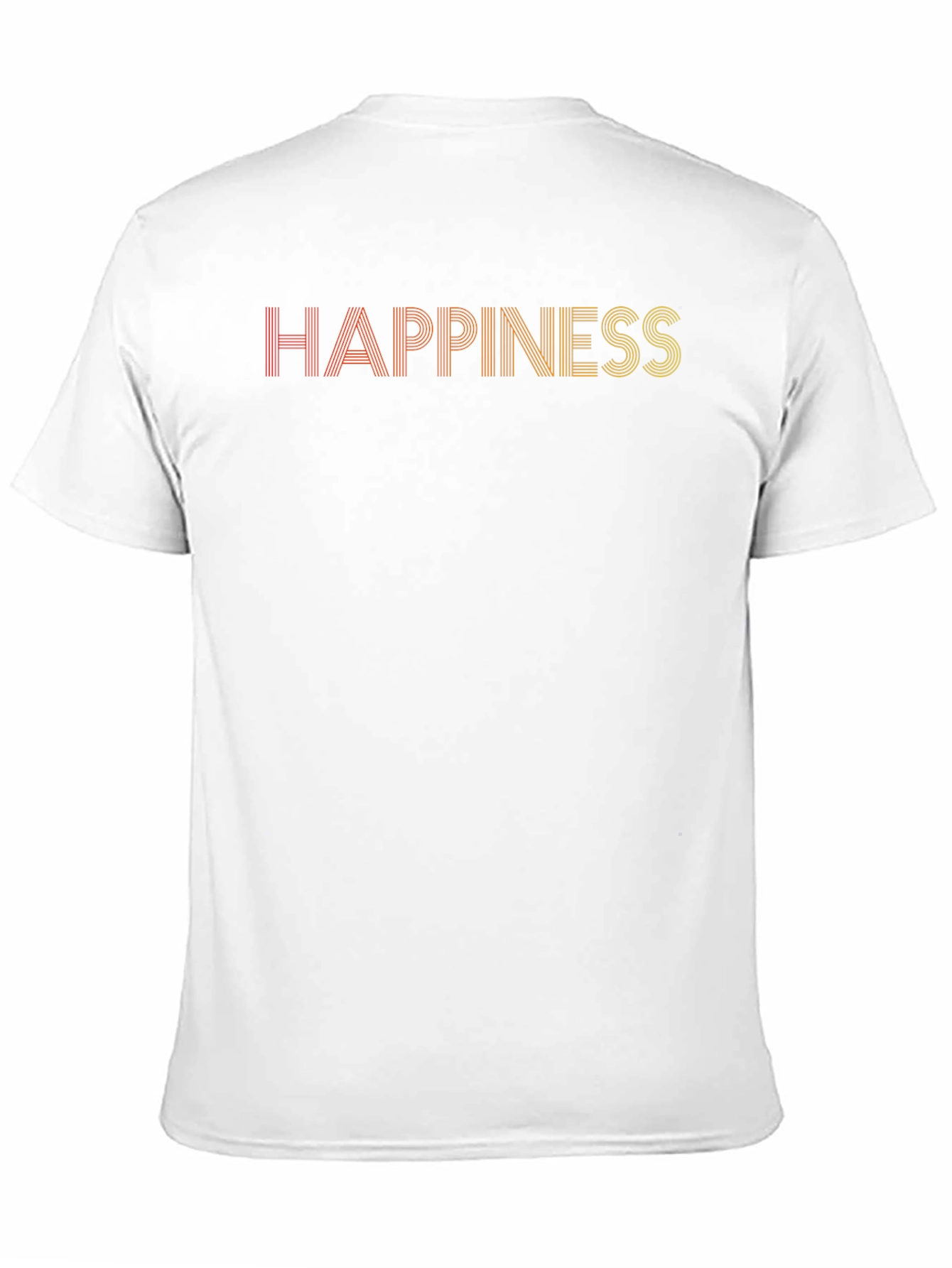Happiness Graphic Tee - Retro Style Comfort Fit