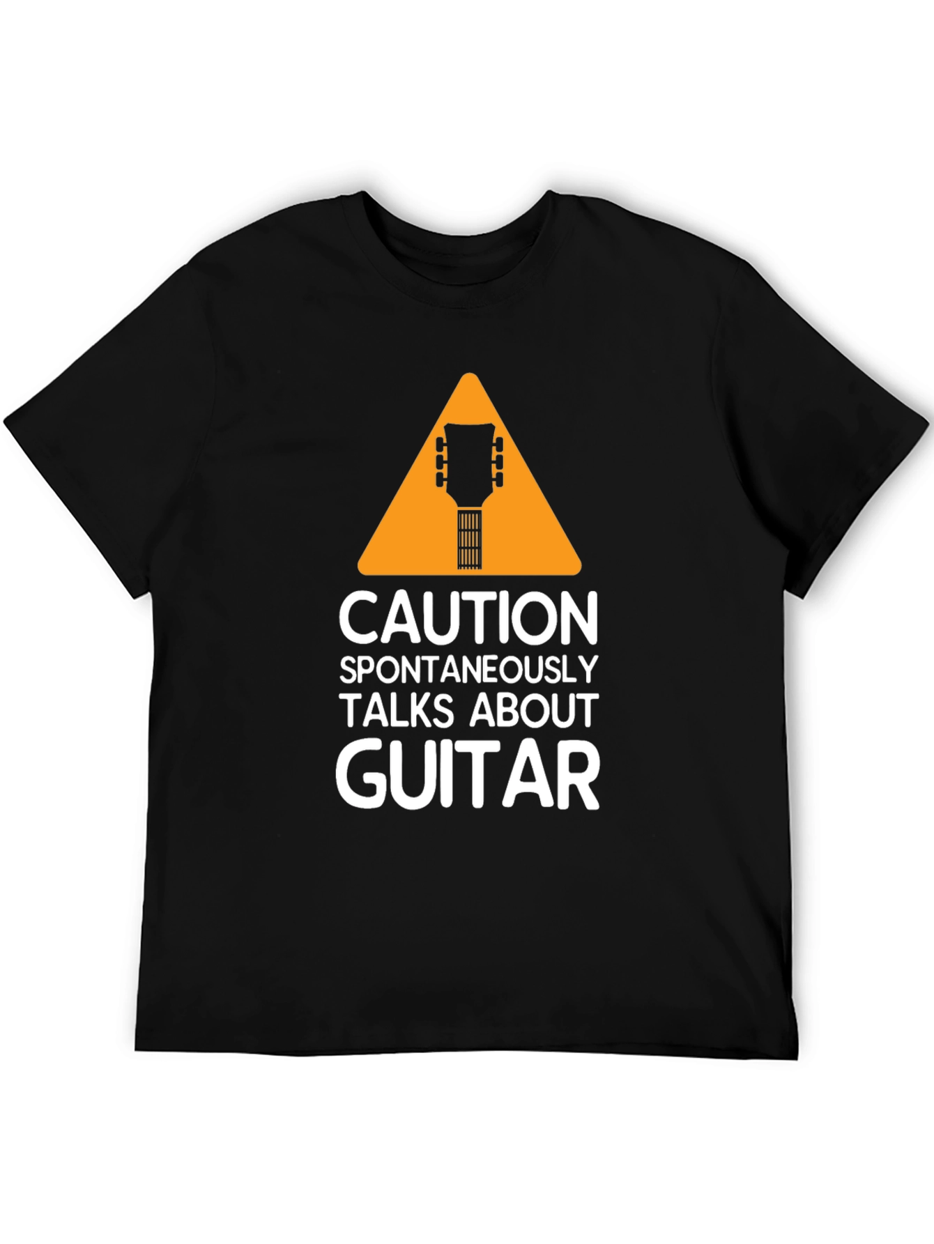 Caution Spontaneously Talks About Guitar T-Shirt