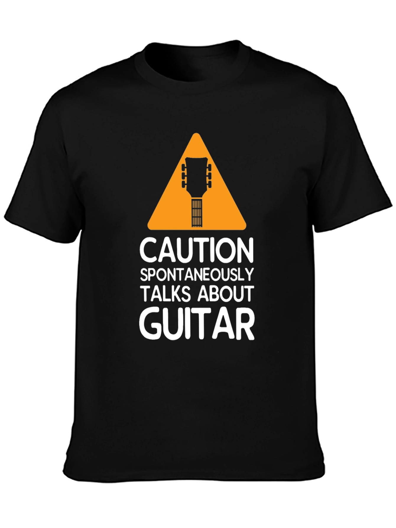 Caution Spontaneously Talks About Guitar T-Shirt