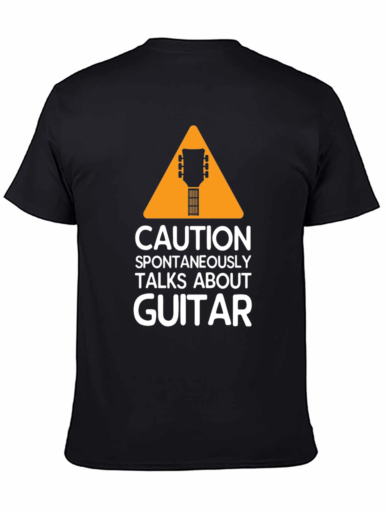 Caution Spontaneously Talks About Guitar T-Shirt
