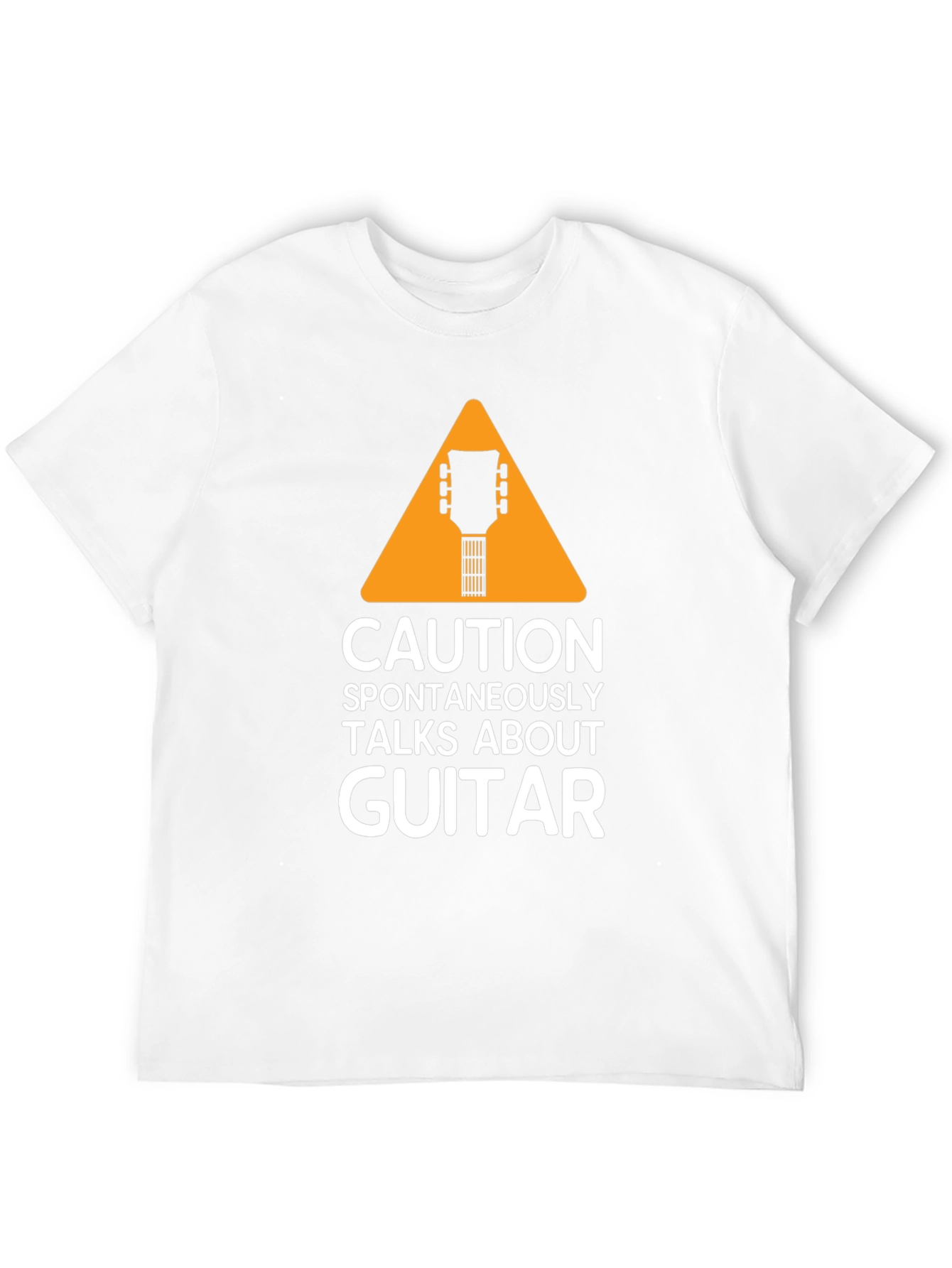 Caution Spontaneously Talks About Guitar T-Shirt