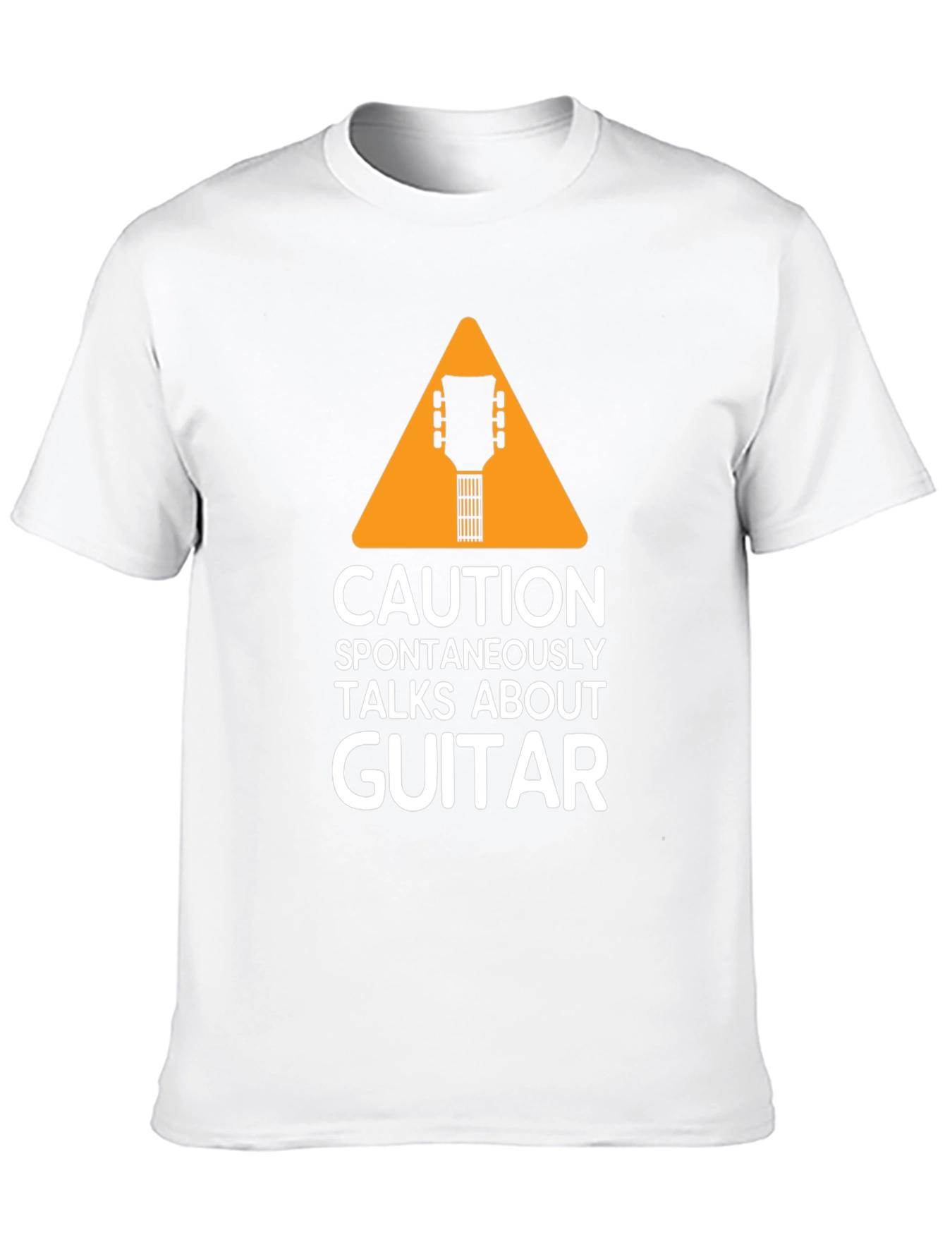 Caution Spontaneously Talks About Guitar T-Shirt