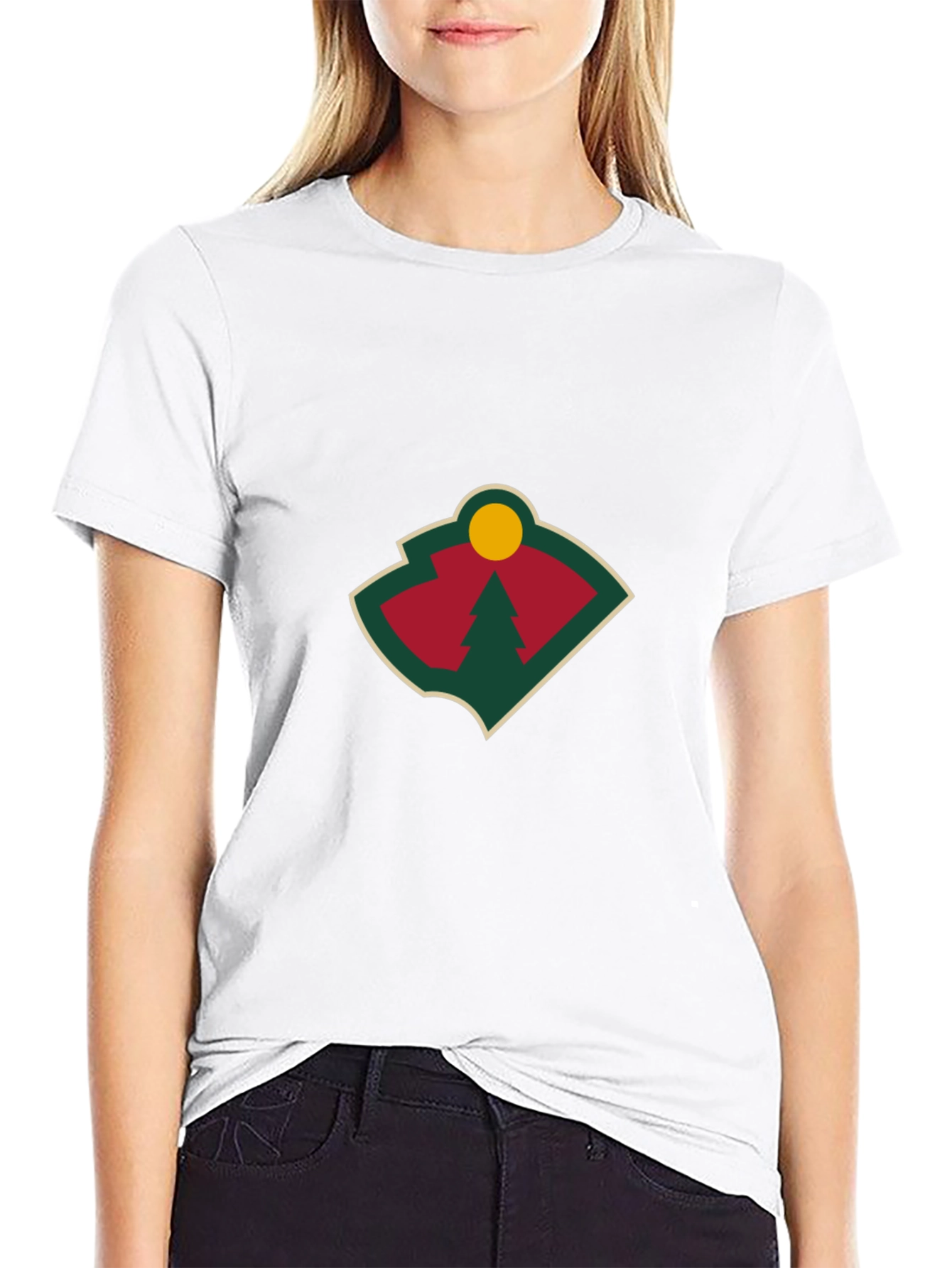 Nature Emblem Black Tee