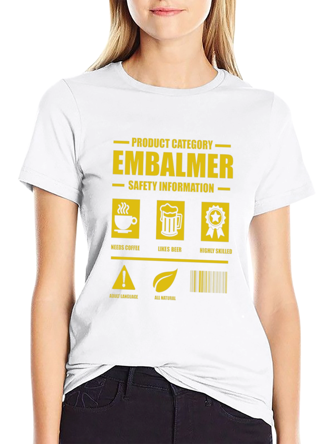 Embalmer Humor Graphic Tee