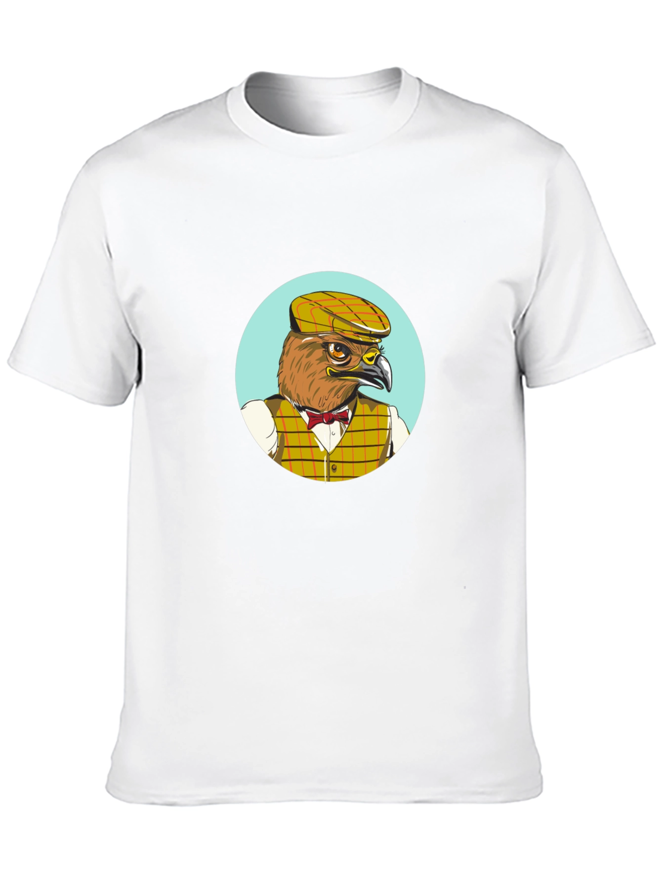 Dapper Bird T-Shirt - Unique Character Design