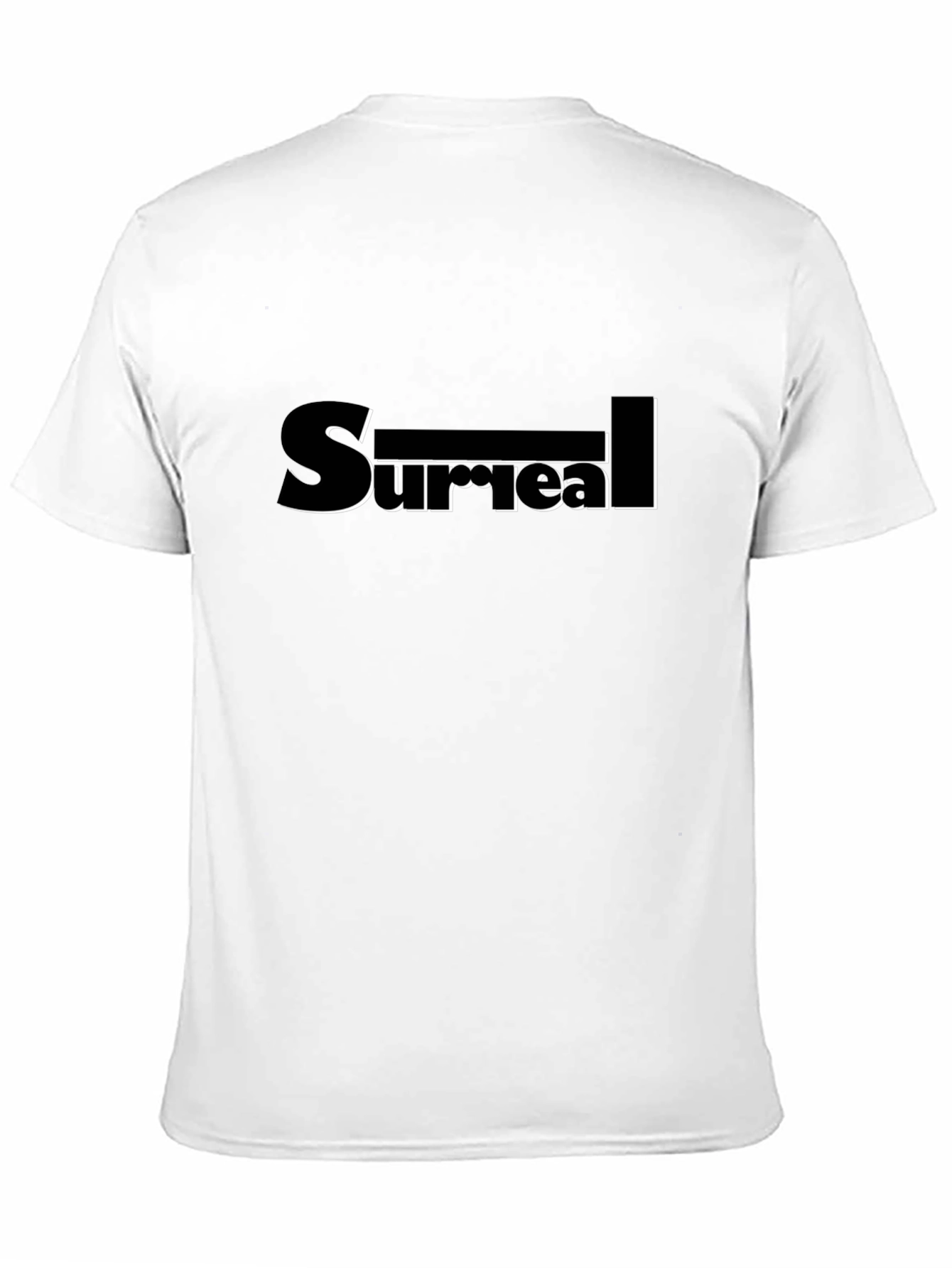 Surreal Graphic Tee - Black Cotton T-Shirt