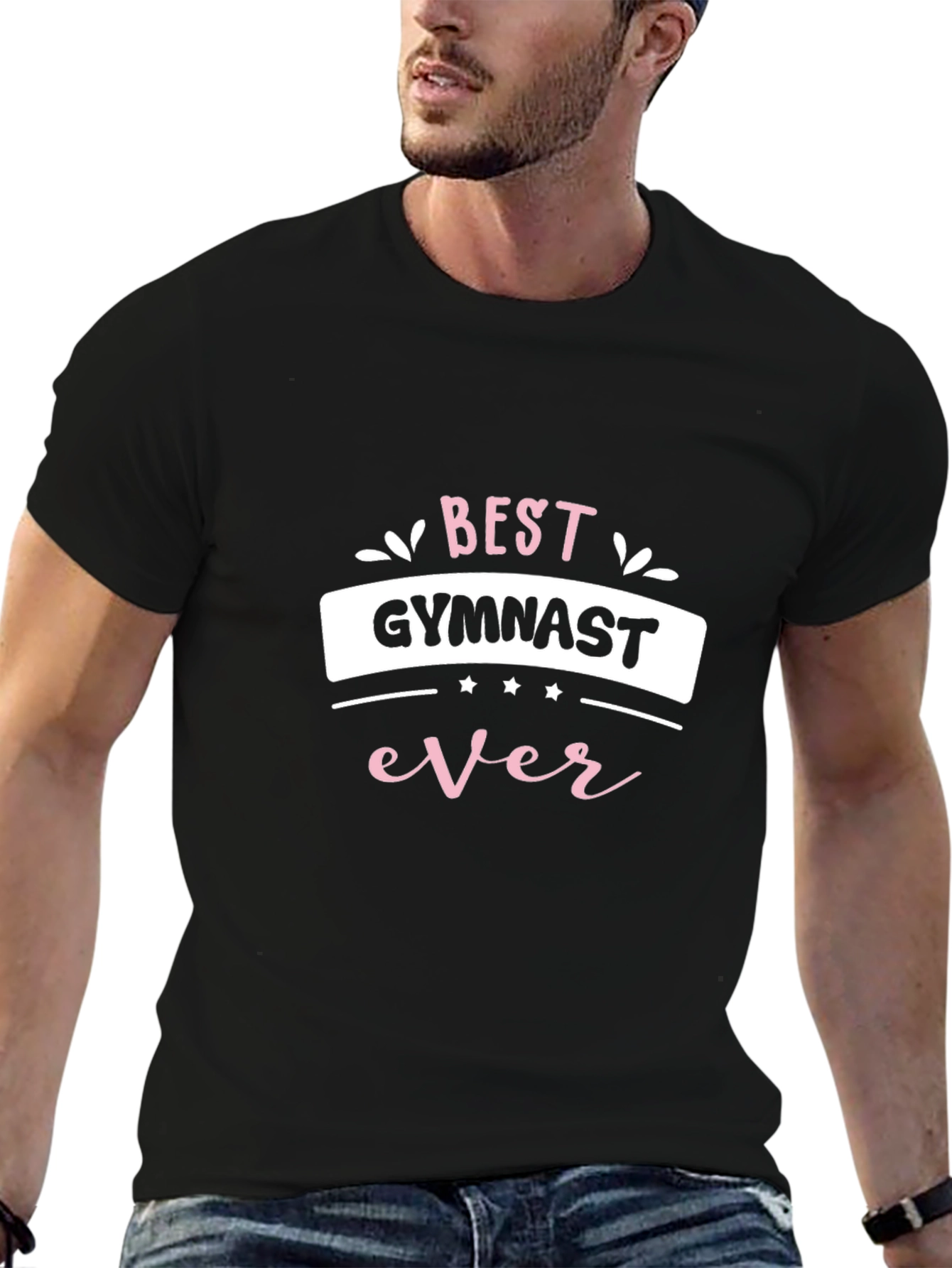 Best Gymnast Ever Black T-Shirt