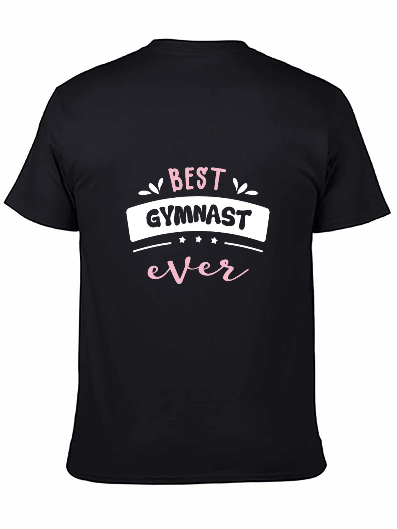 Best Gymnast Ever Black T-Shirt