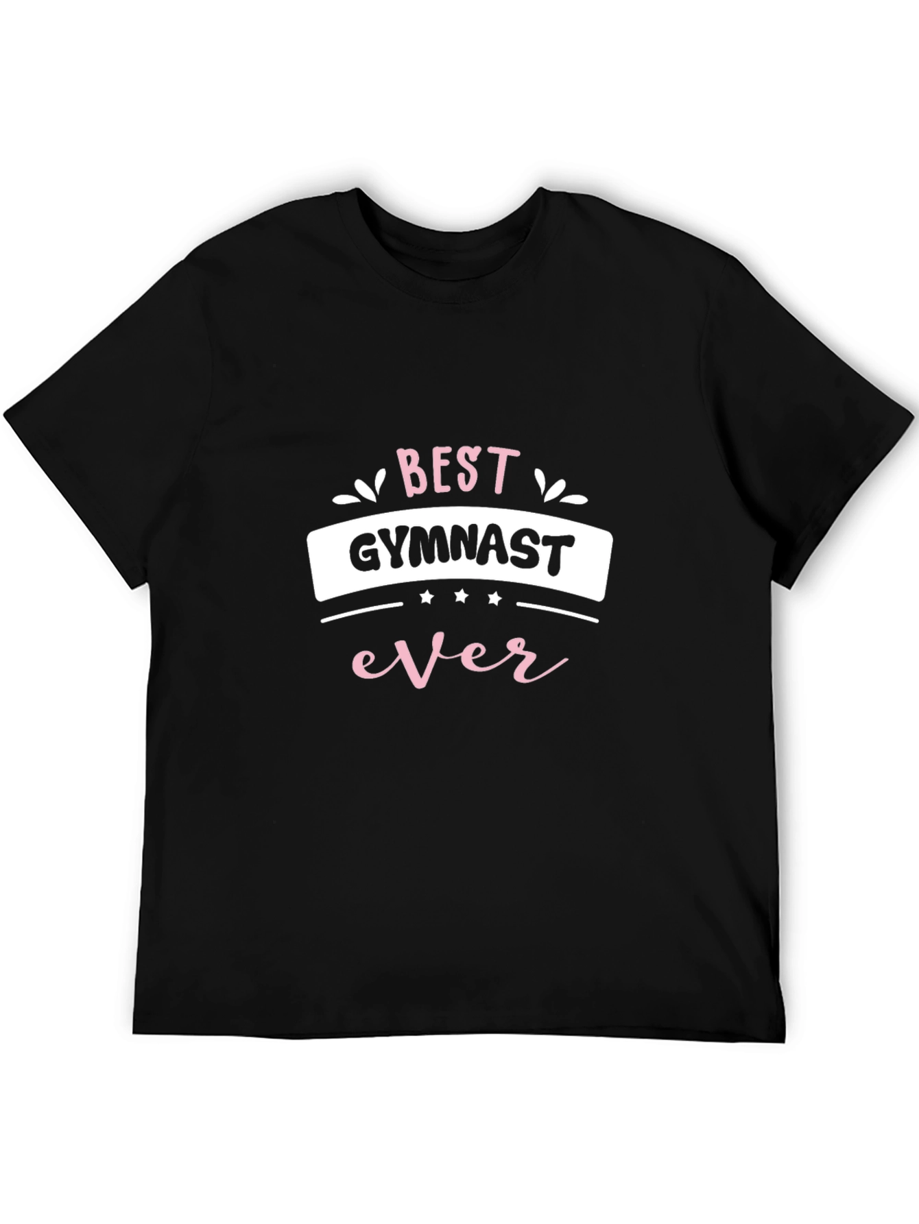 Best Gymnast Ever Black T-Shirt