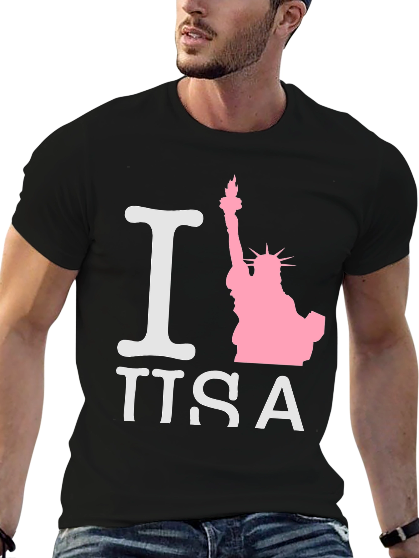 I Love USA Graphic T-Shirt